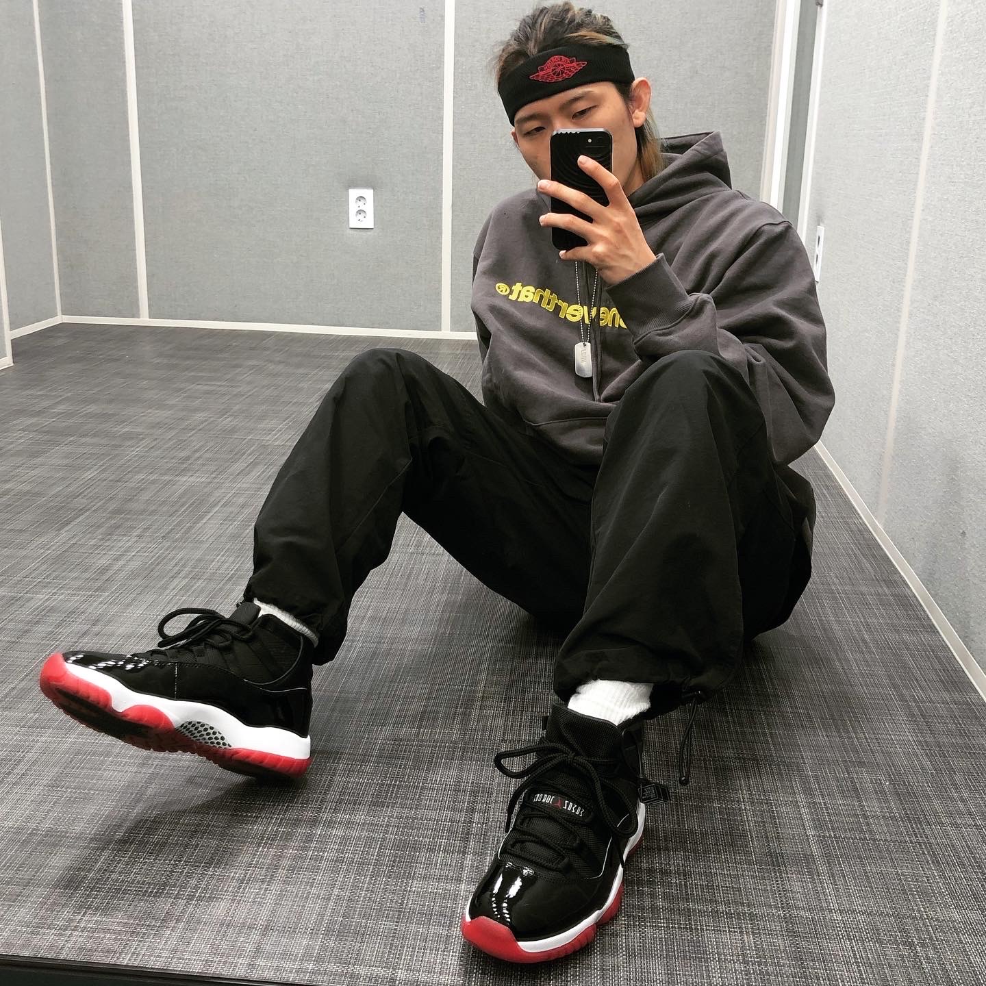 Jordan 11 Retro Bred 2019 착용 스타일 - 2