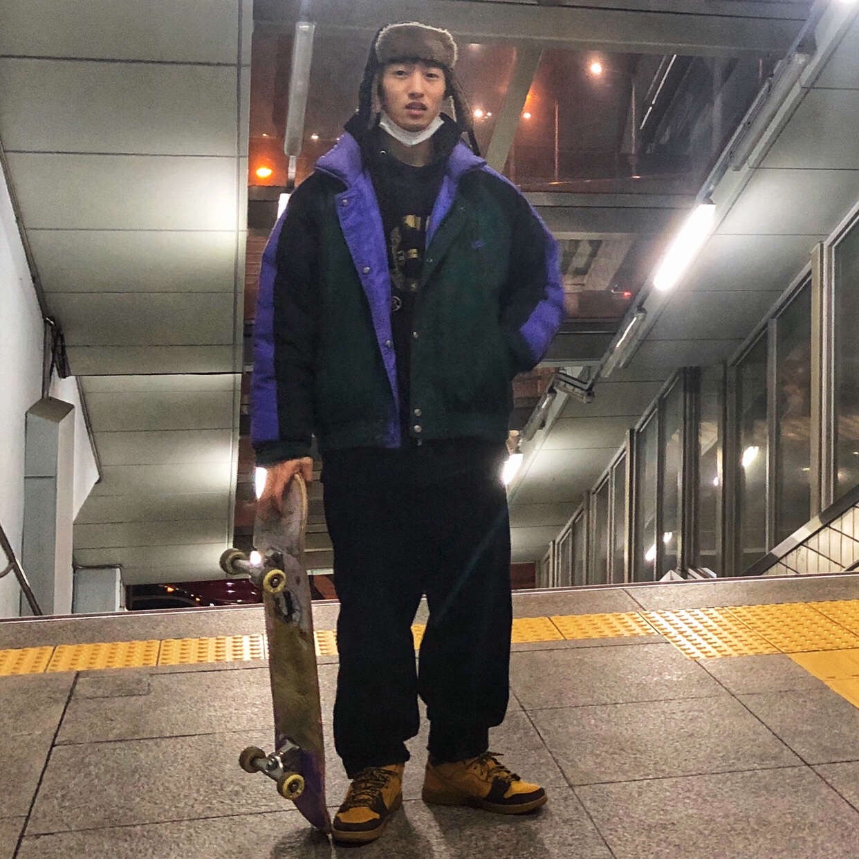 Nike SB Dunk Mid Lewis Marnell 착용 스타일