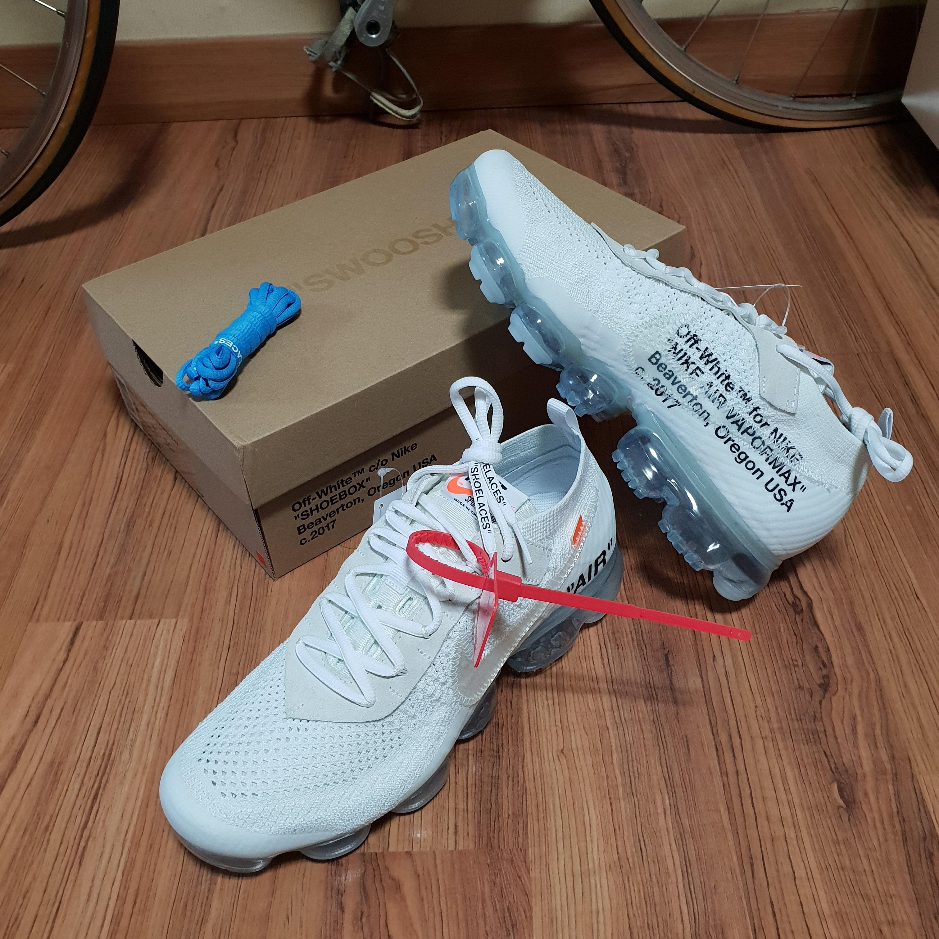Nike x Off-White Air VaporMax V2 White 착용 스타일