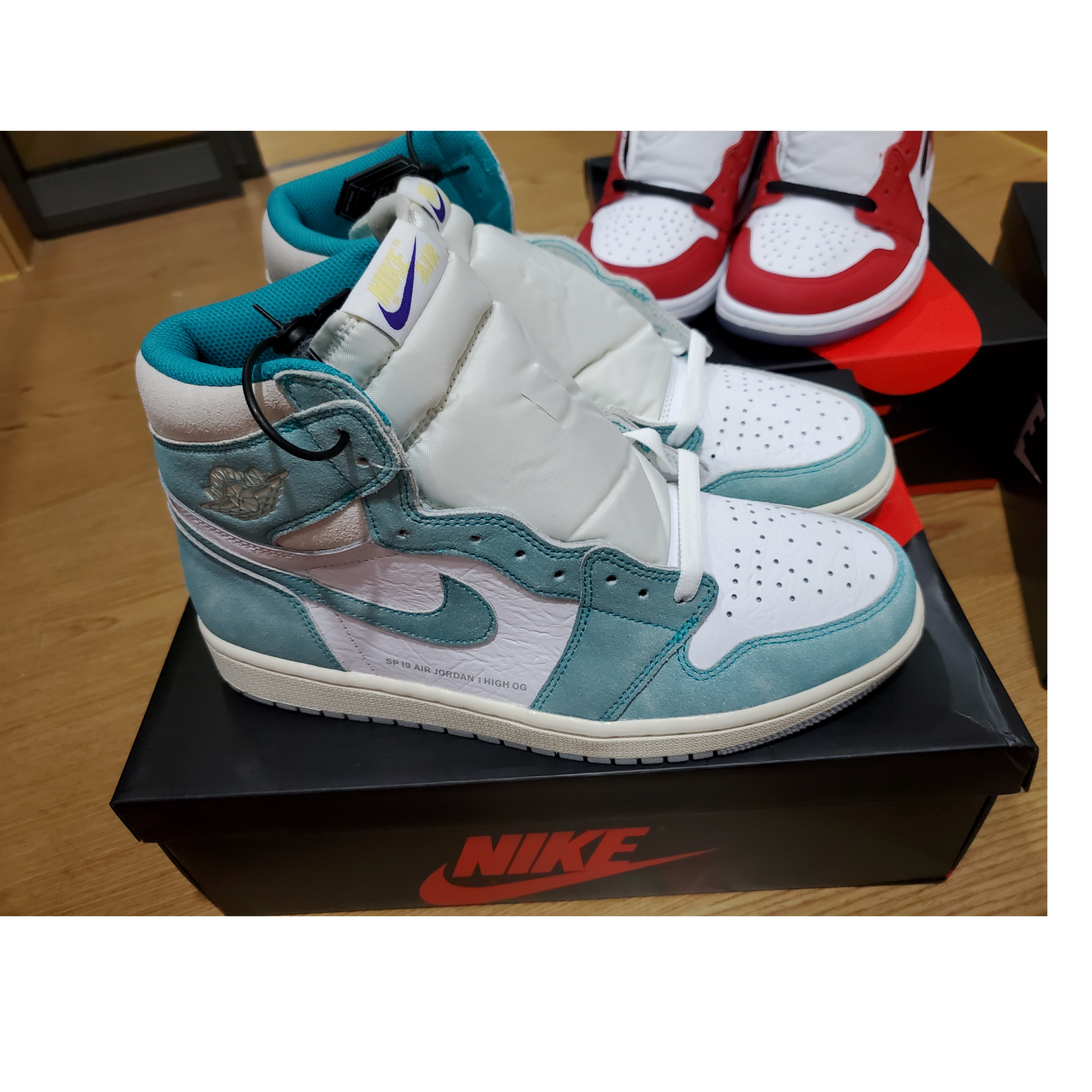 Jordan 1 Retro High OG Turbo Green, Jordan 1 x J Balvin Retro High OG 착용 스타일 - 4