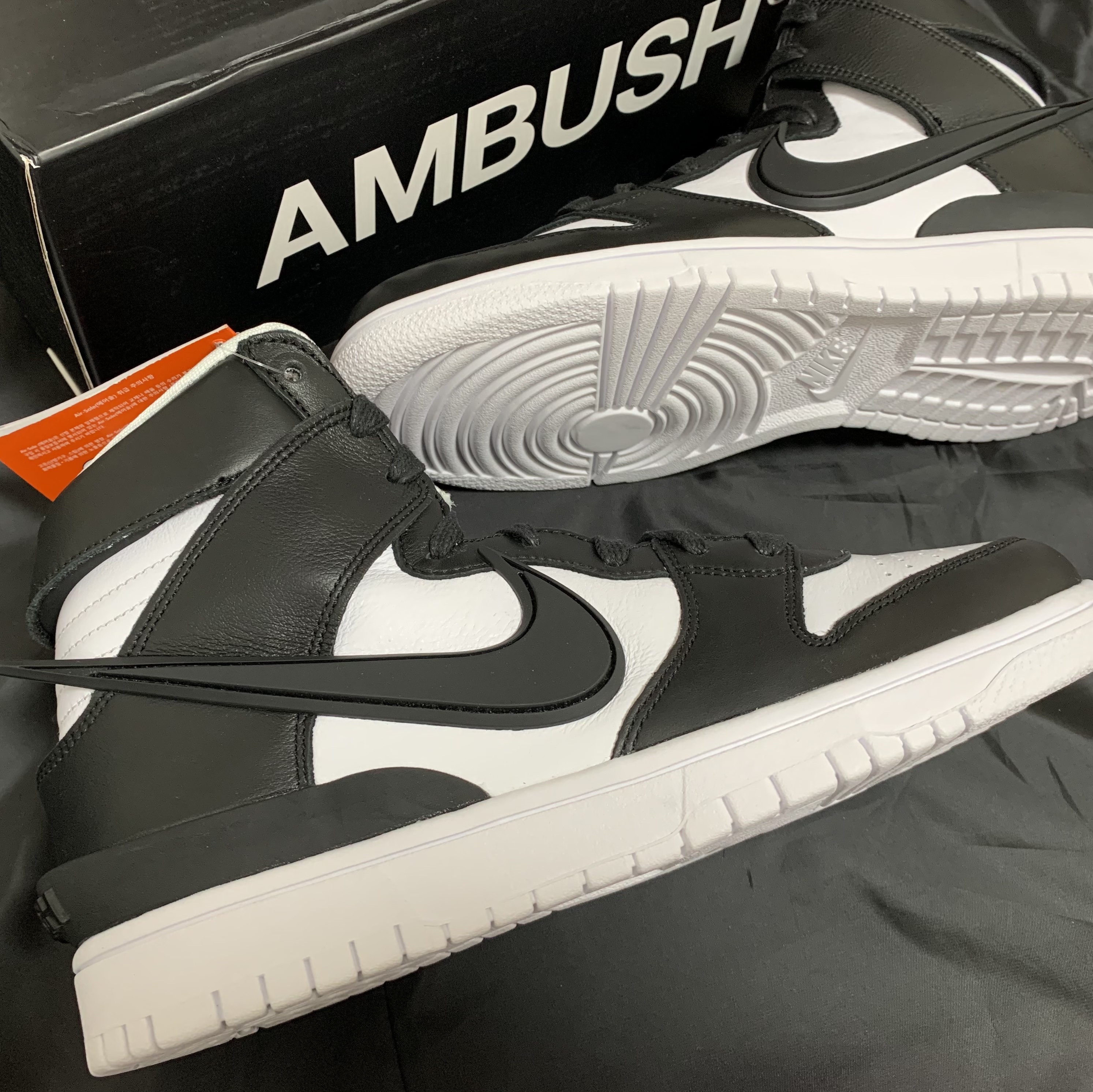Nike x Ambush Dunk High Black 착용 스타일