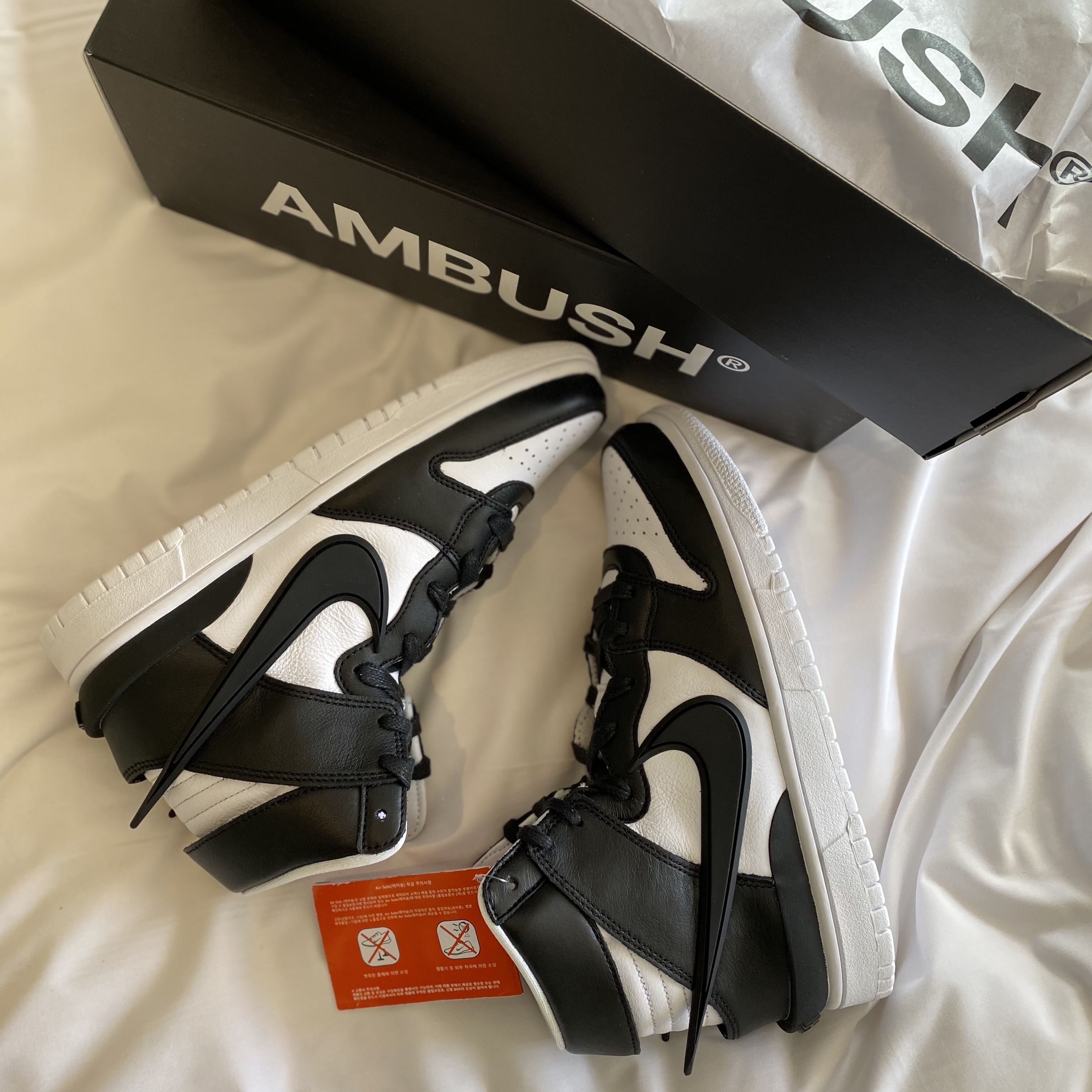 Nike x Ambush Dunk High Black 착용 스타일