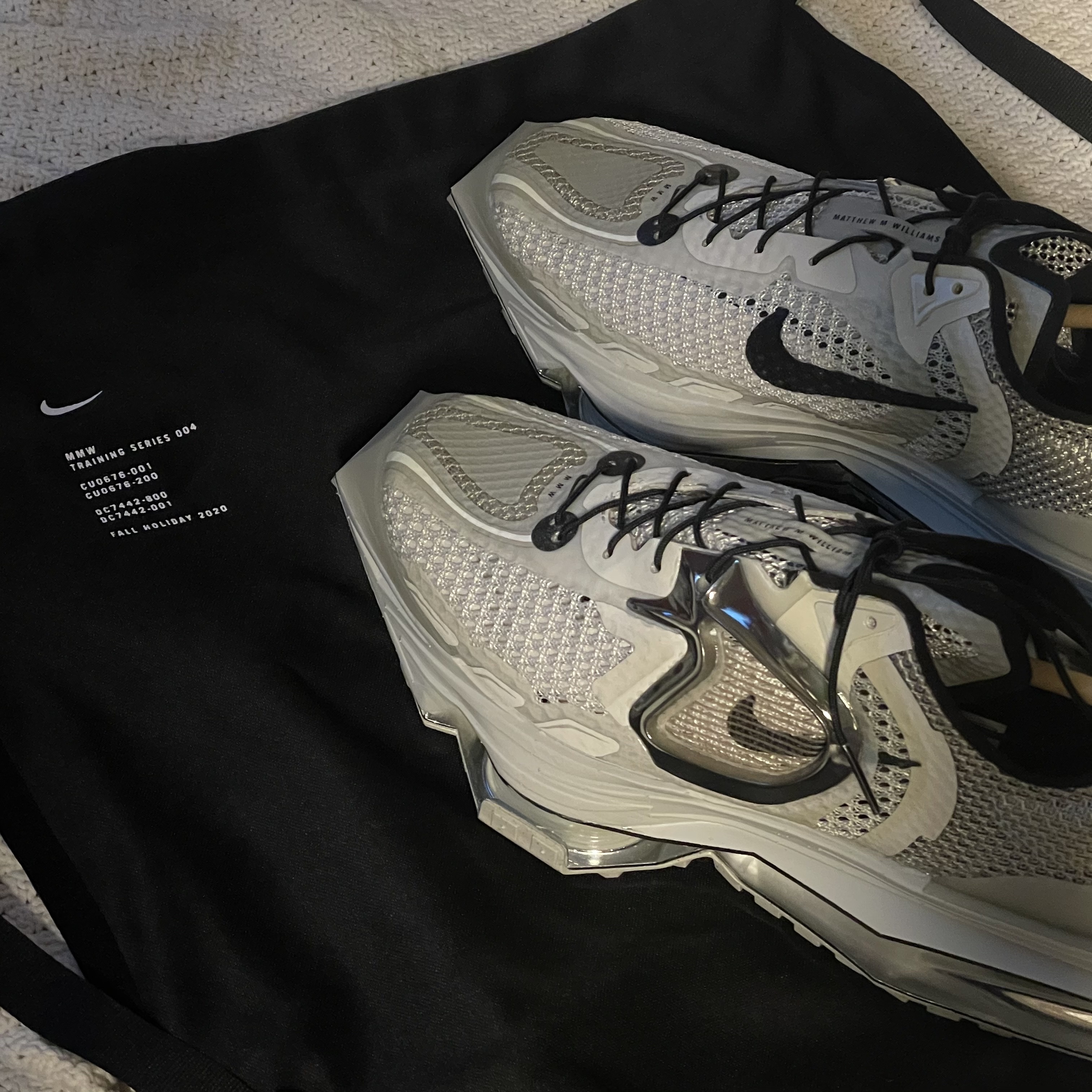 Nike x Matthew M Williams Zoom 004 Stone 착용 스타일 - 3