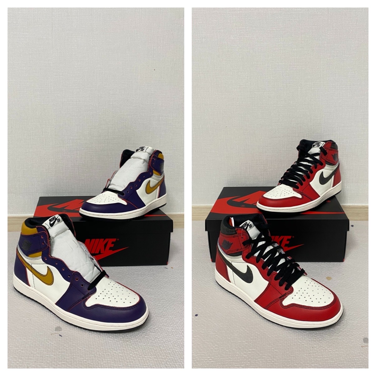Jordan 1 Retro High OG Defiant SB LA to Chicago 착용 스타일