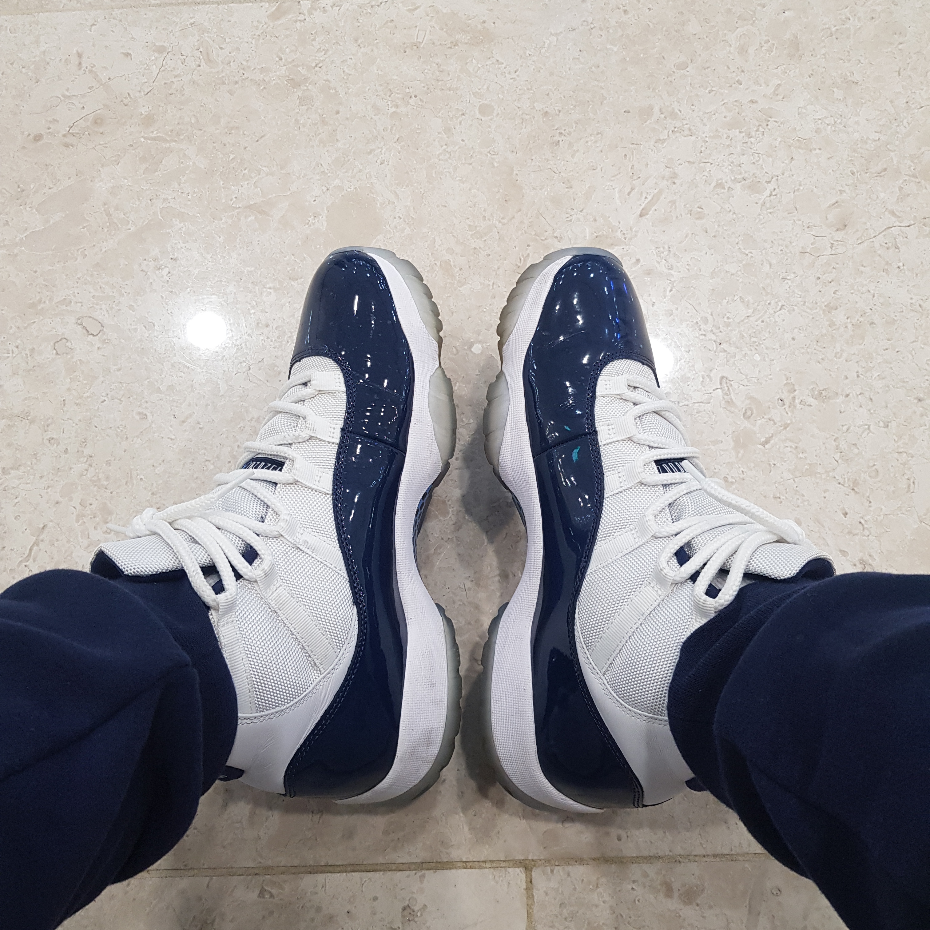 Jordan 11 Retro Win Like 82 UNC 착용 스타일
