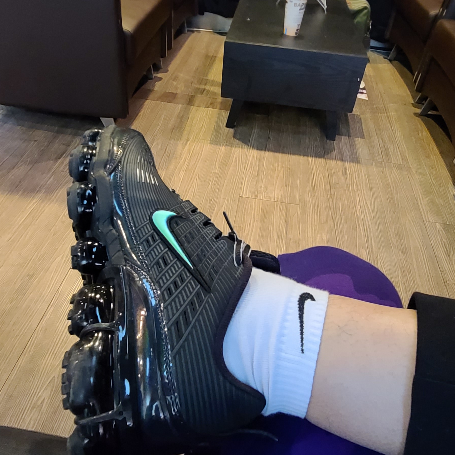 Nike Air VaporMax 360 Black 착용 스타일