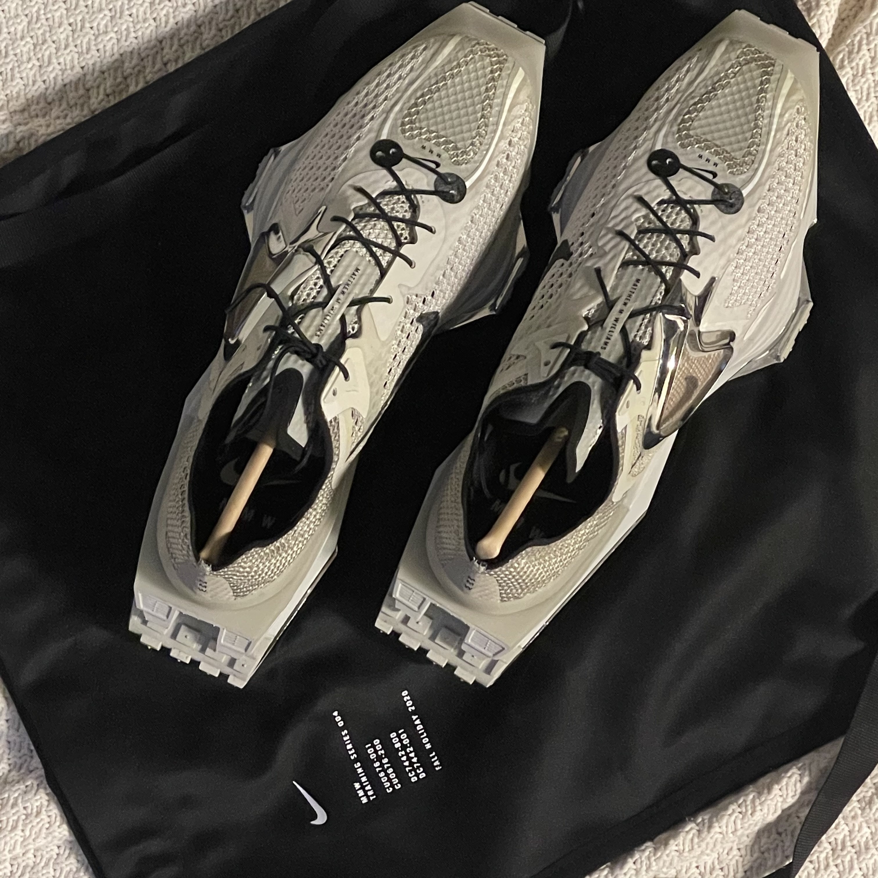 Nike x Matthew M Williams Zoom 004 Stone 착용 스타일 - 1