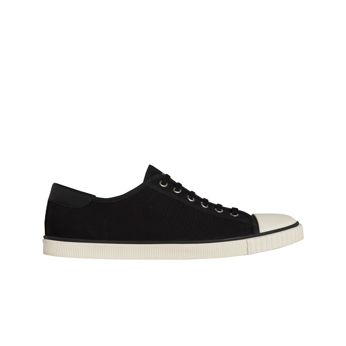 Celine Blank Low Lace Up Sneakers Black 상세 이미지 1