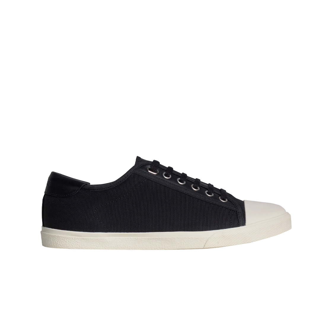 (W) 셀린느 블랭크 로우 레이스업 스니커즈 블랙((W) Celine Blank Low Lace Up Sneakers Black) - 1