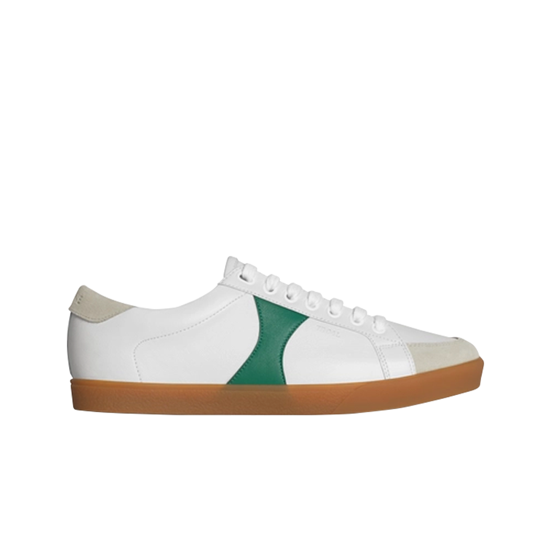 (W) 셀린느 트리옹프 로우 레이스업 스니커즈 플레인 로고 화이트 그린