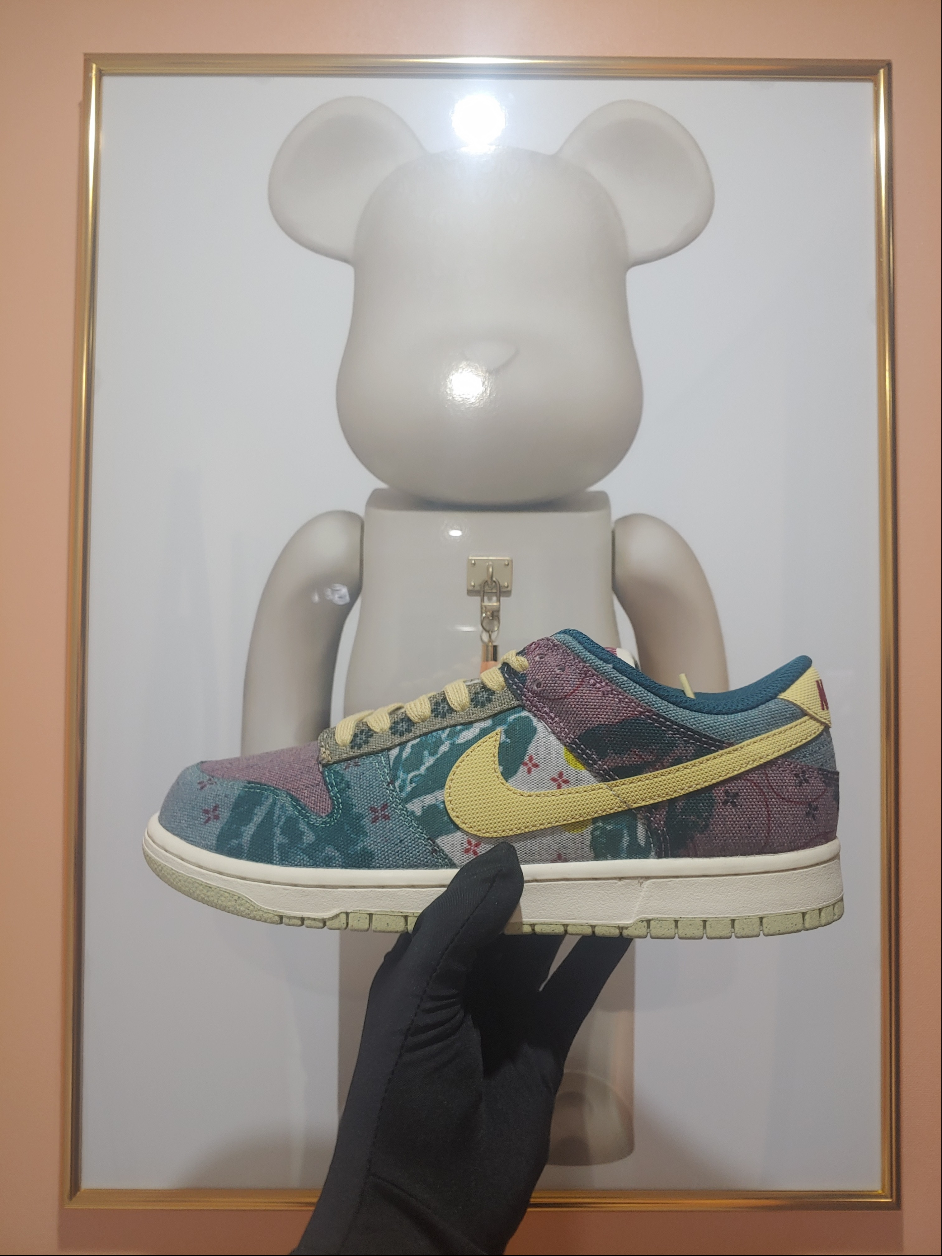 Jordan 1 Retro High Baroque Brown, Converse x Moncler x Fragment Chuck 70 Ox White 착용 스타일 - 3