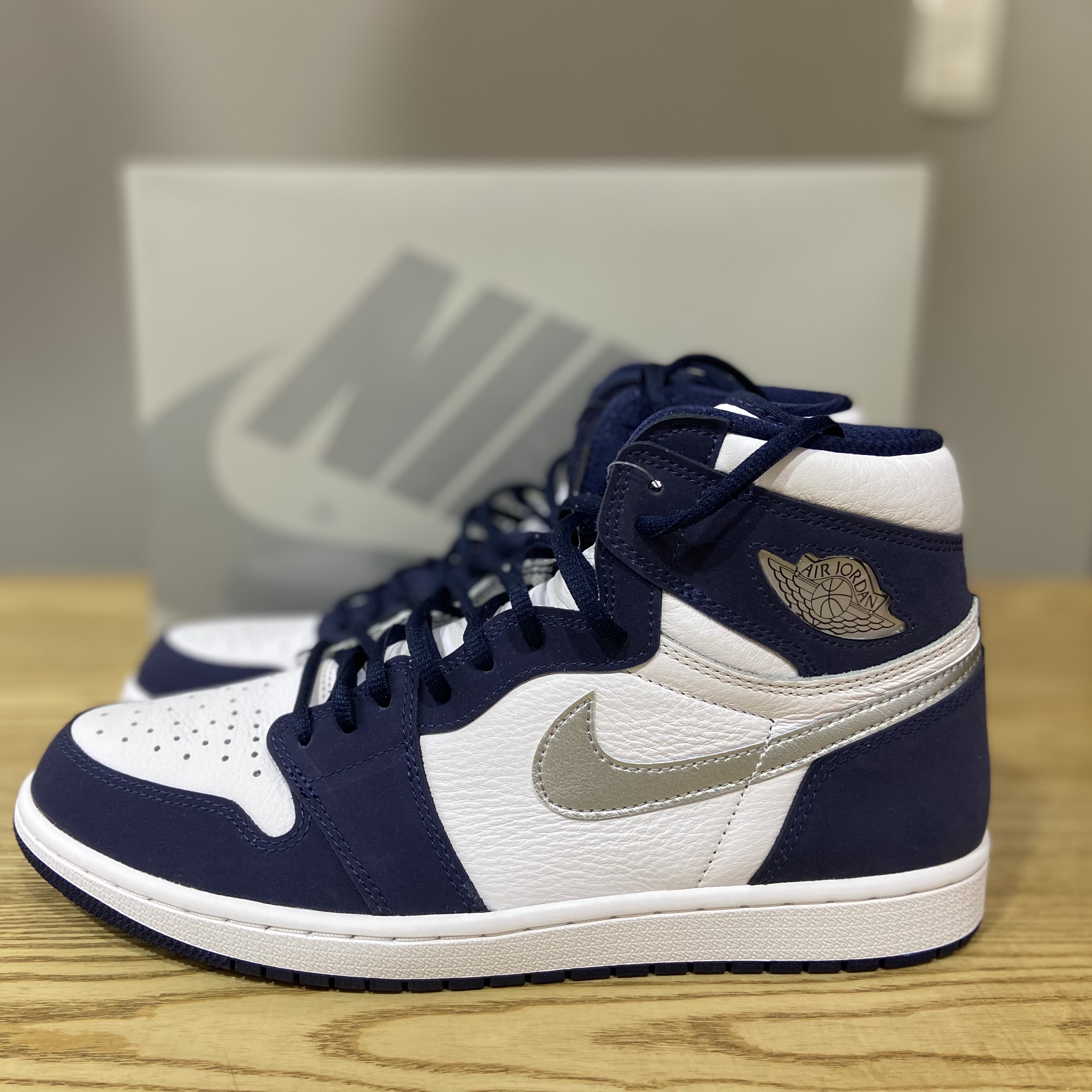 Jordan 1 Retro High OG CO.JP Midnight Navy 착용 스타일