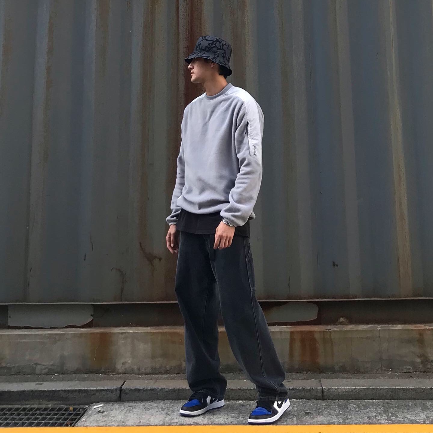 Jordan 1 Low Royal Toe 착용 스타일 - 2
