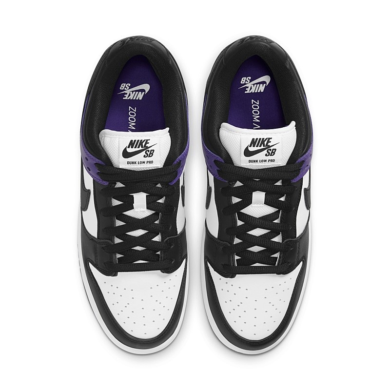 Nike SB Dunk Low Pro Court Purple 착용 스타일 - 2