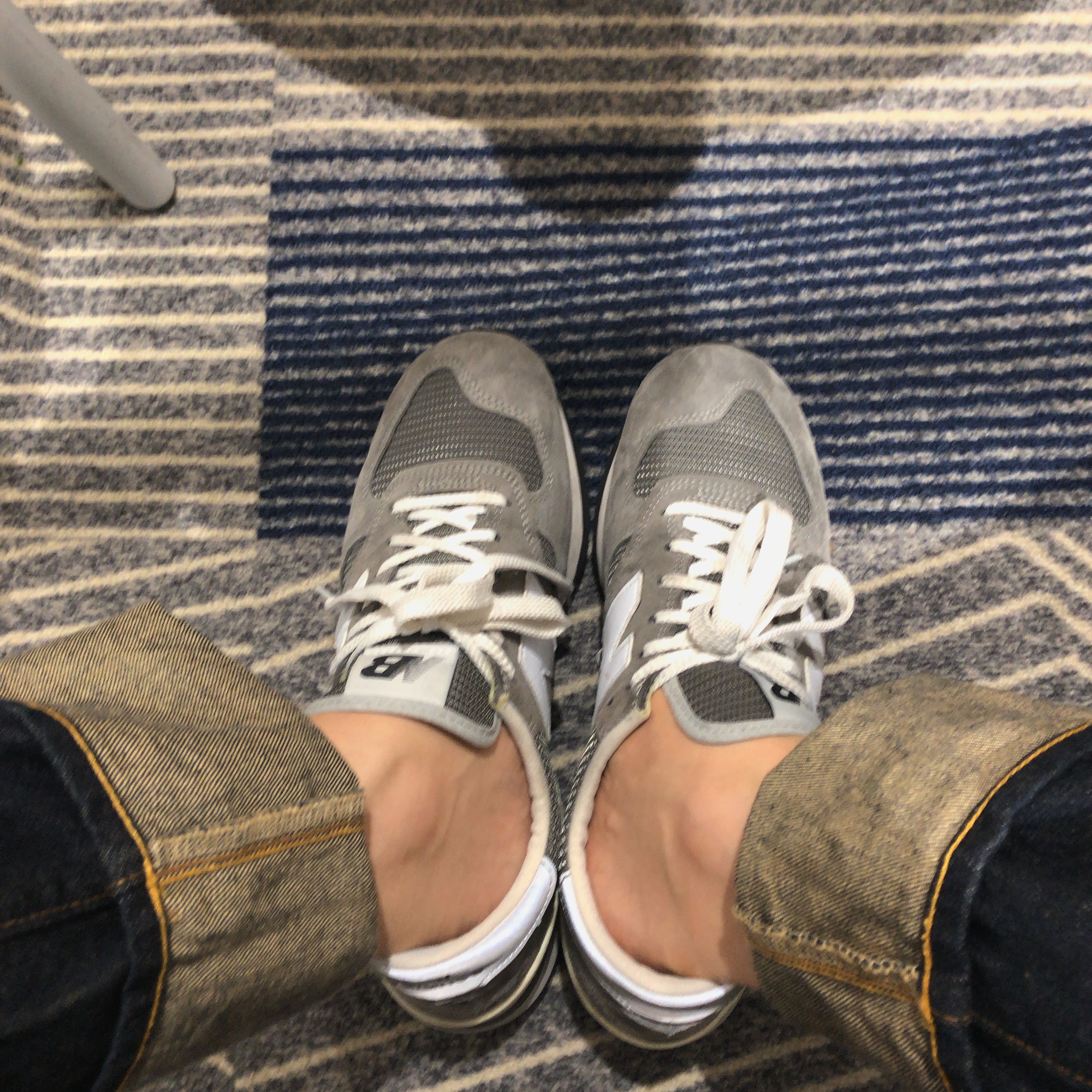 New Balance 990 Made in USA Grey 착용 스타일