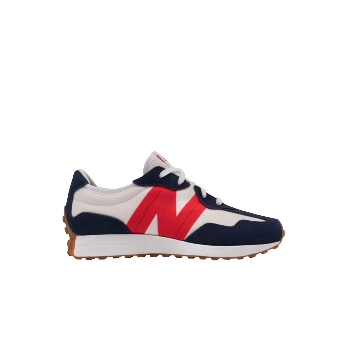 GS327RP (GS) New Balance 327 Navy Red Gum - M Standard