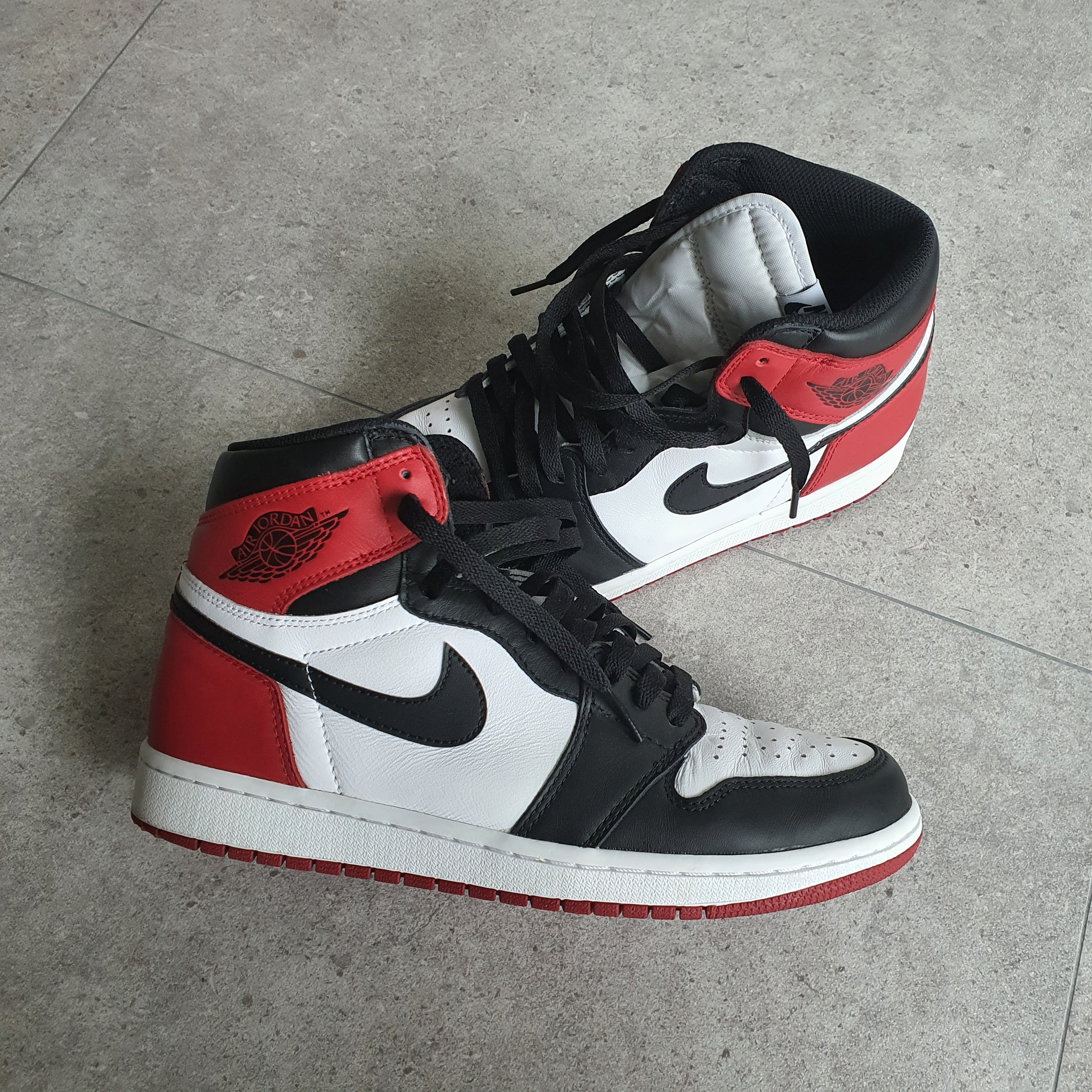 Jordan 1 Retro High OG Black Toe 2016 착용 스타일