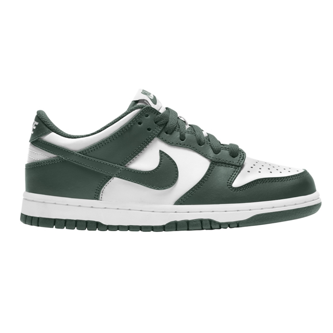 Nike Dunk High SP Spartan Green, Nike x Off-White Dunk Low Pine Green 착용 스타일 - 1