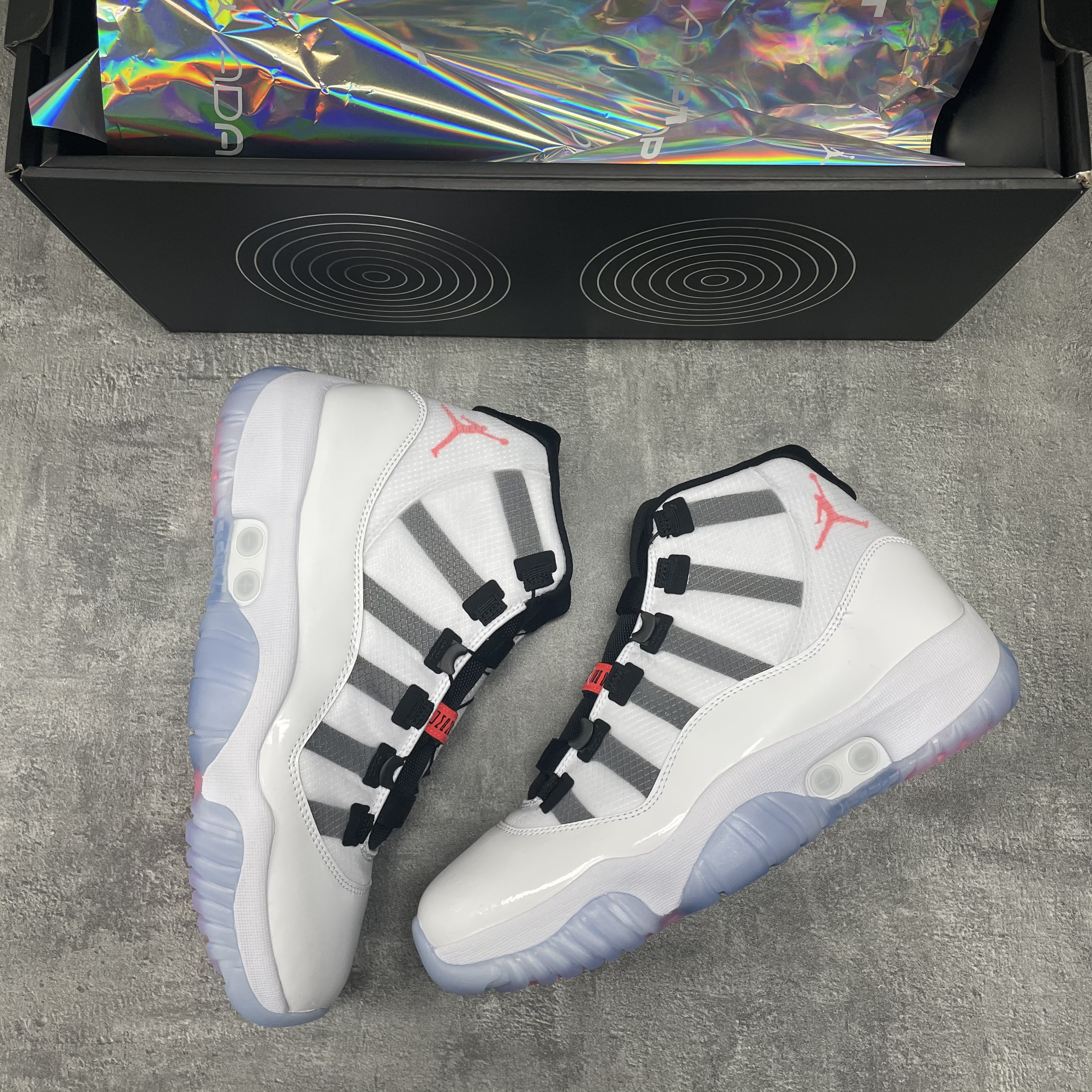 Jordan 11 Adapt (KR Charger) 착용 스타일 - 4
