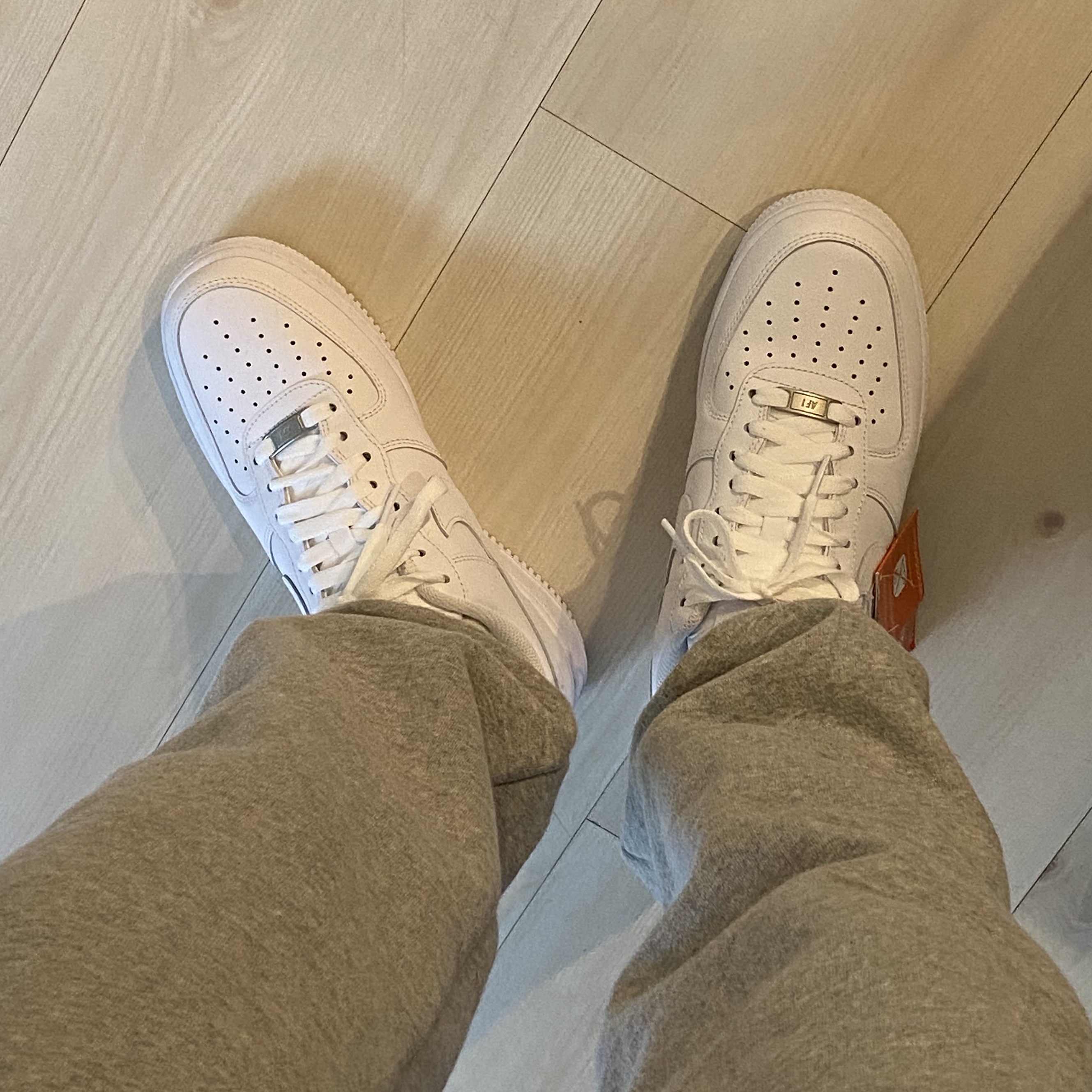 Nike Air Force 1 '07 Low White 착용 스타일