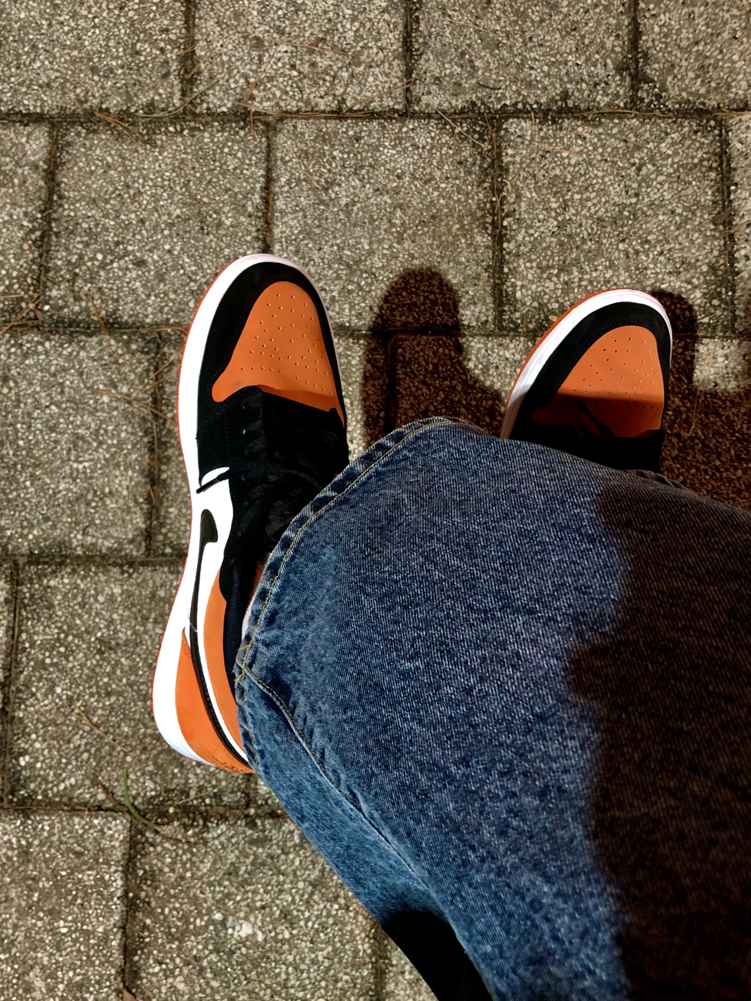 Jordan 1 Low Shattered Backboard 착용 스타일