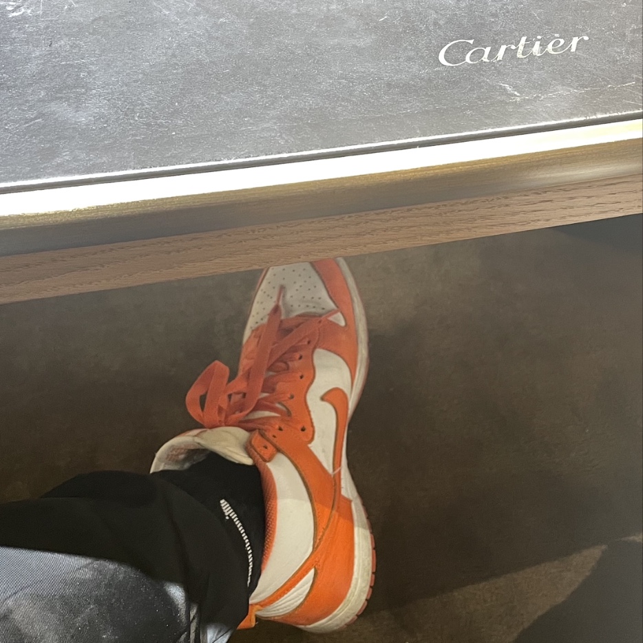 Nike Dunk High Syracuse 착용 스타일
