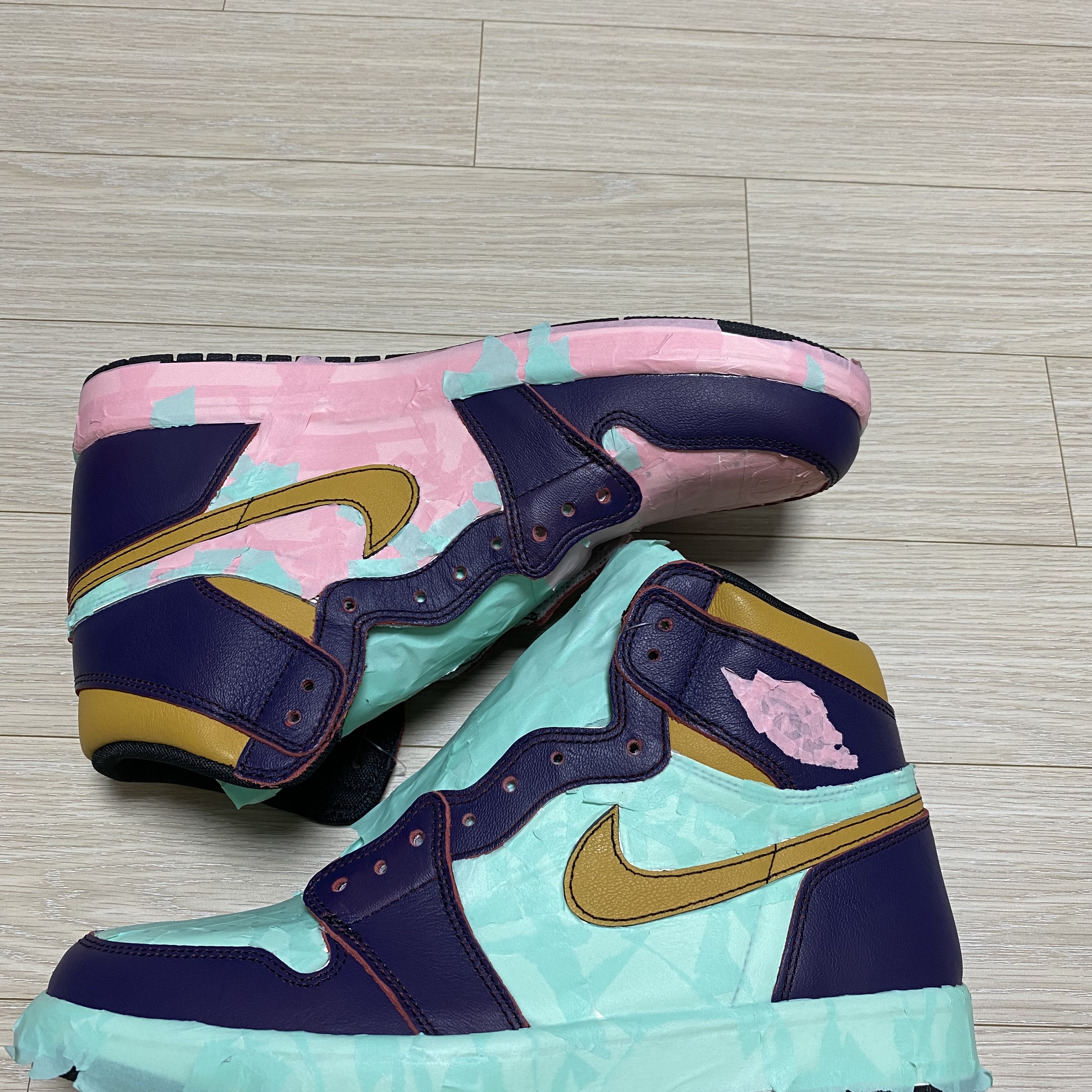 Jordan 1 Retro High OG Defiant SB LA to Chicago 착용 스타일 - 2