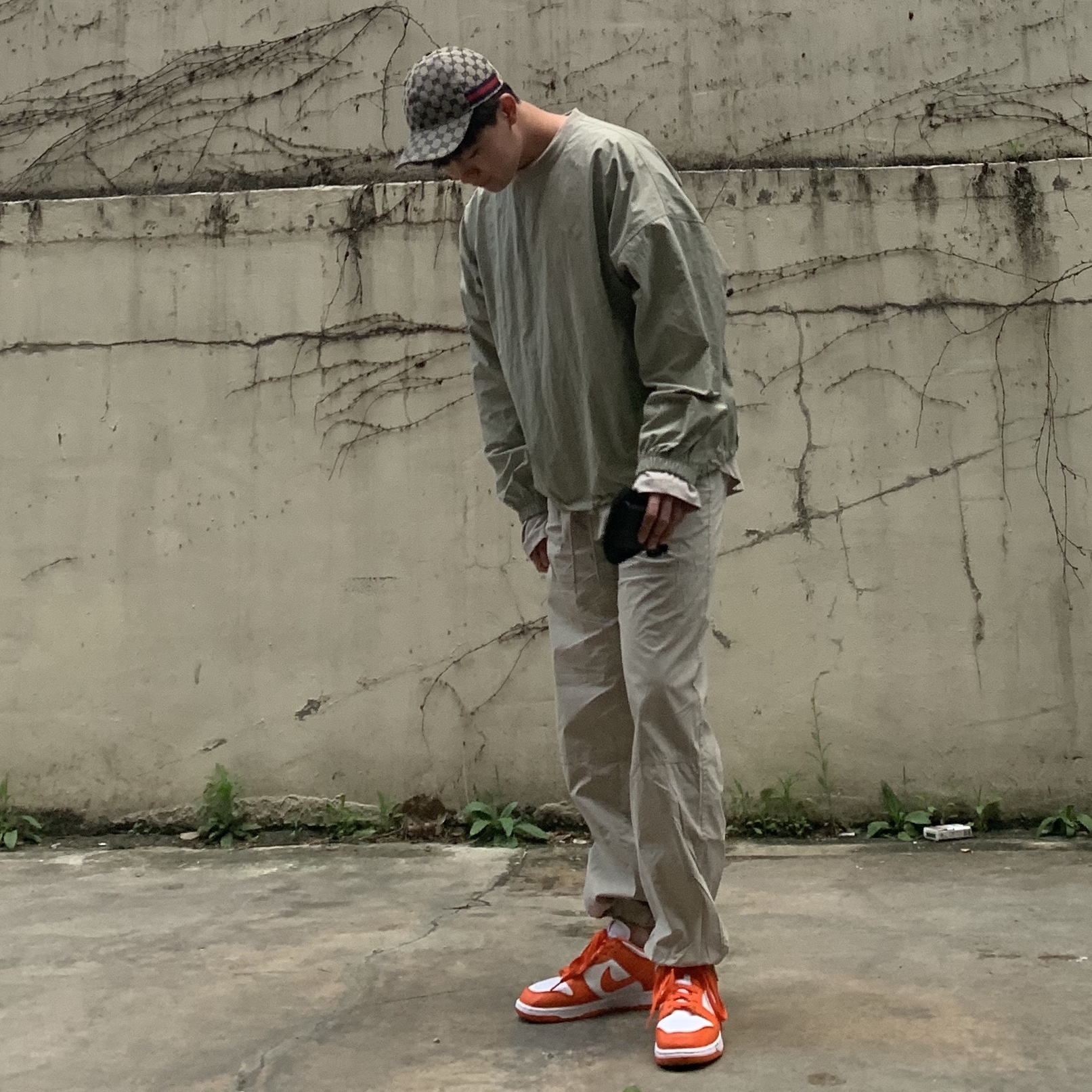Vans Style 36 Marshmallow Racing Red, Nike Dunk Low SP Syracuse 2020 착용 스타일 - 2