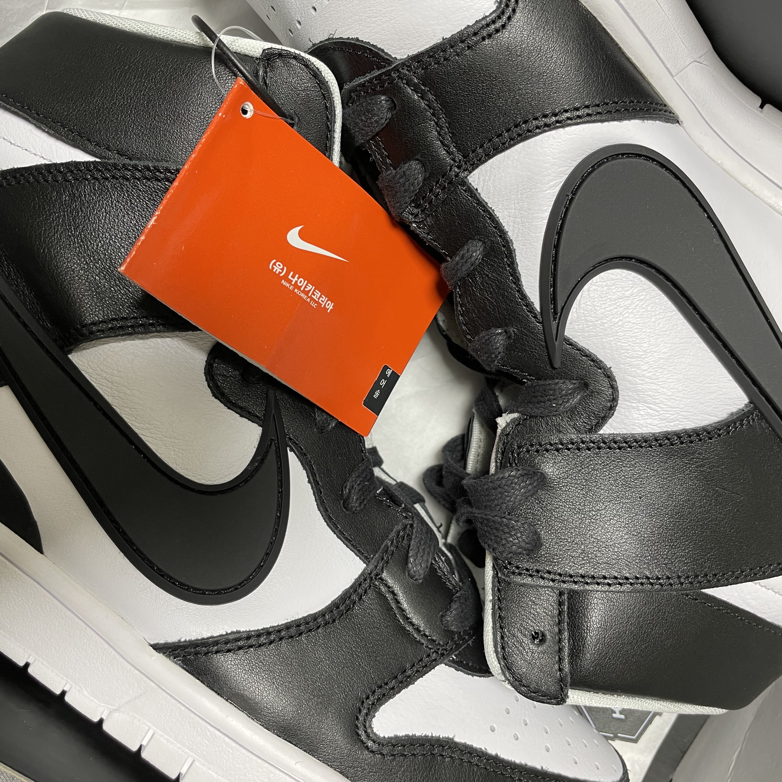 Nike x Ambush Dunk High Black 착용 스타일