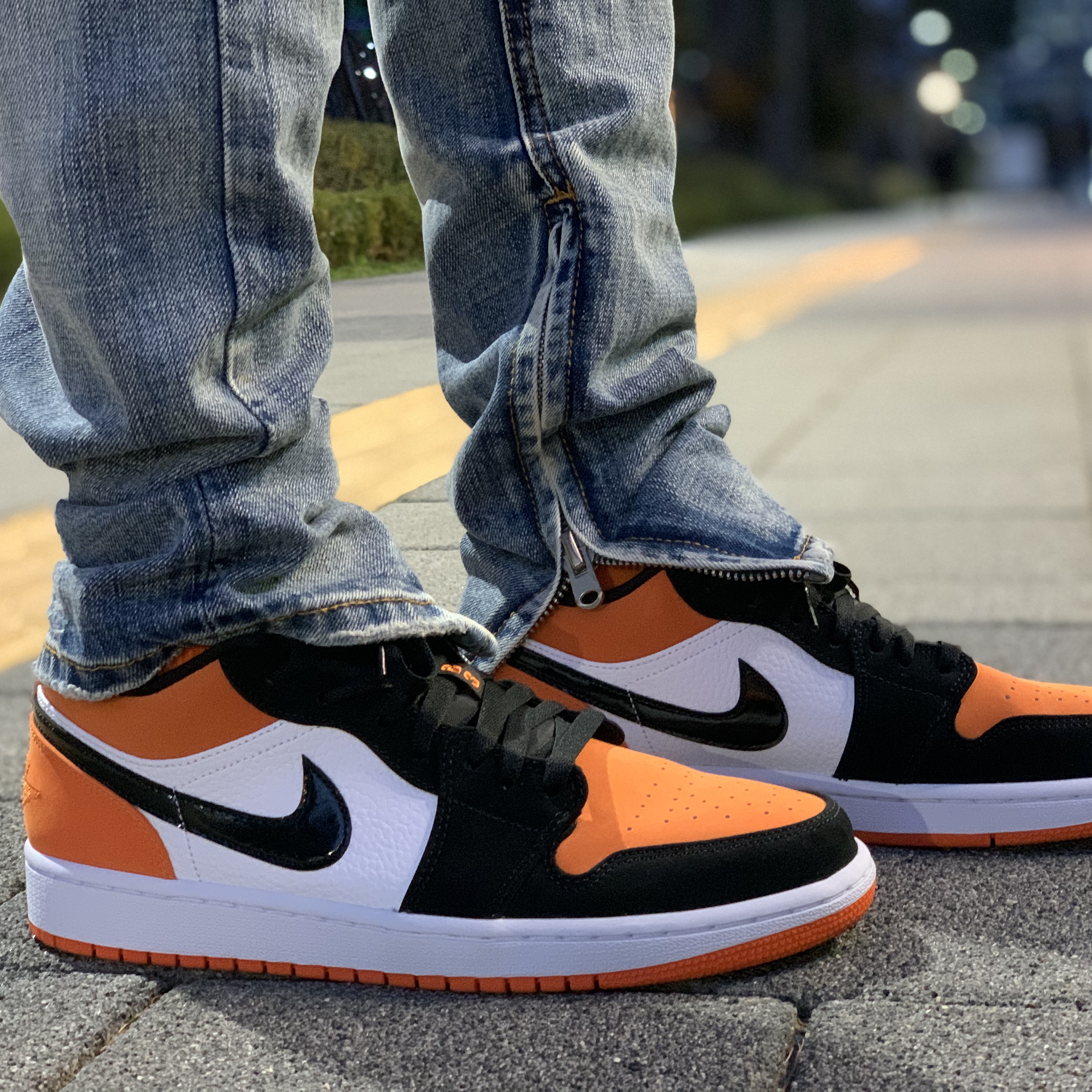 Jordan 1 Low Shattered Backboard 착용 스타일 - 2