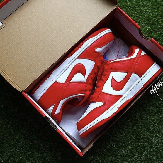 Nike Dunk Low SP University Red 2020 착용 스타일