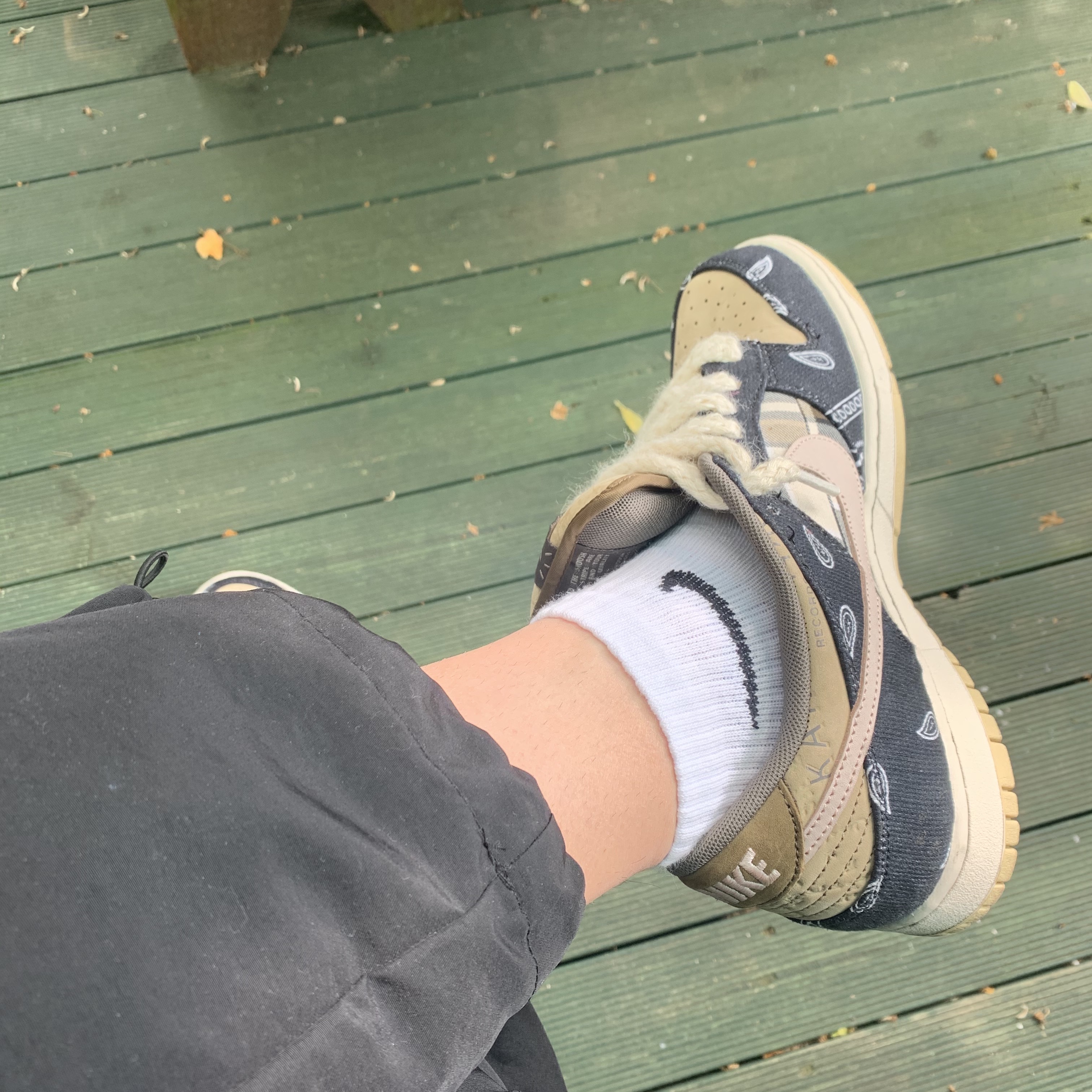 Nike x Travis Scott SB Dunk Low 착용 스타일