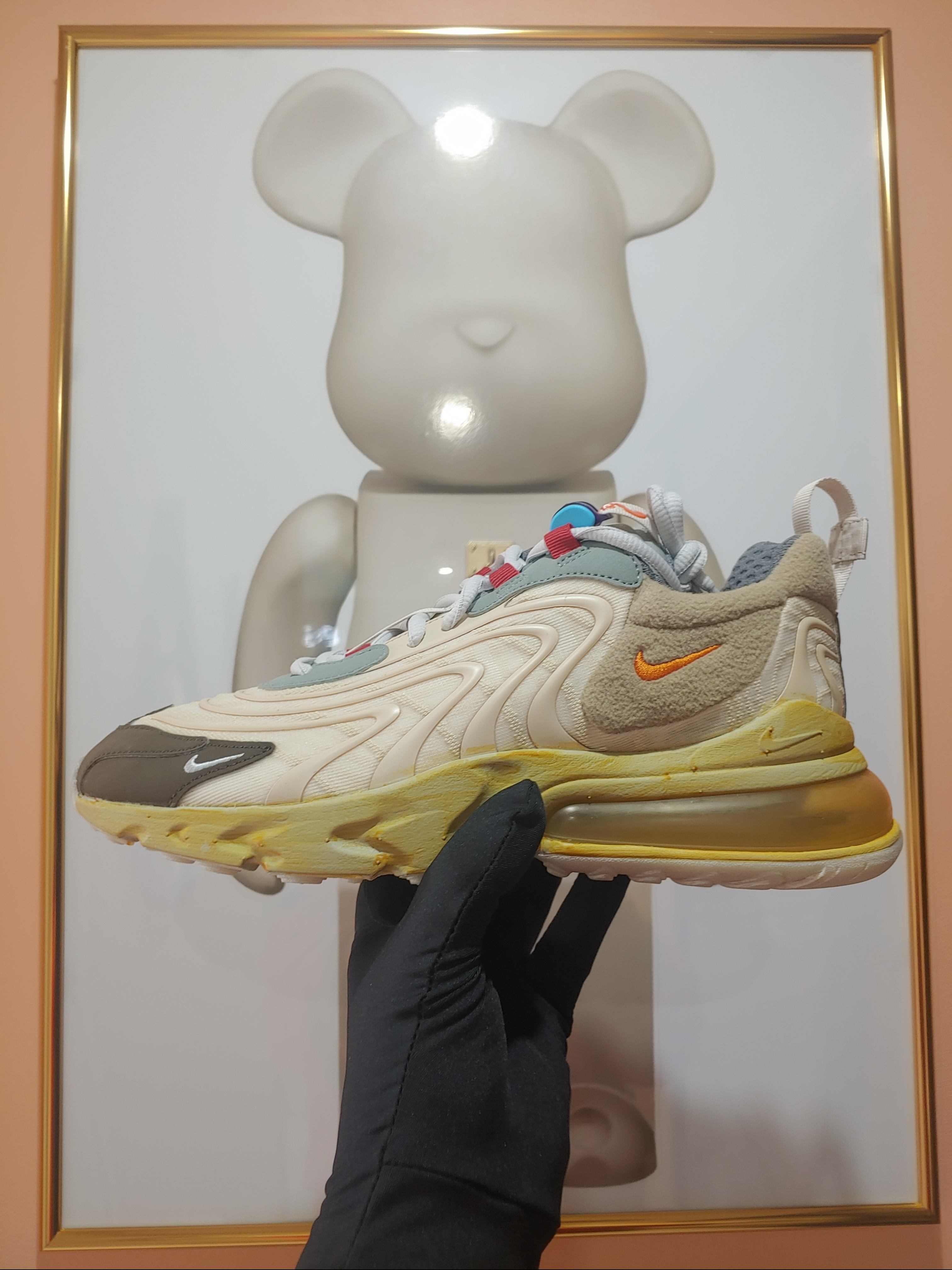 Nike x Travis Scott Air Max 270 React Cactus Trails, Adidas Yeezy Boost 350 V2 Zebra 2017/2019/2020 착용 스타일 - 1