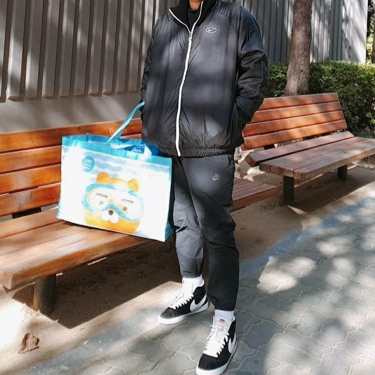 Nike x Slam Jam Blazer Mid '77 Vintage Class 1977 (Special Box) 착용 스타일