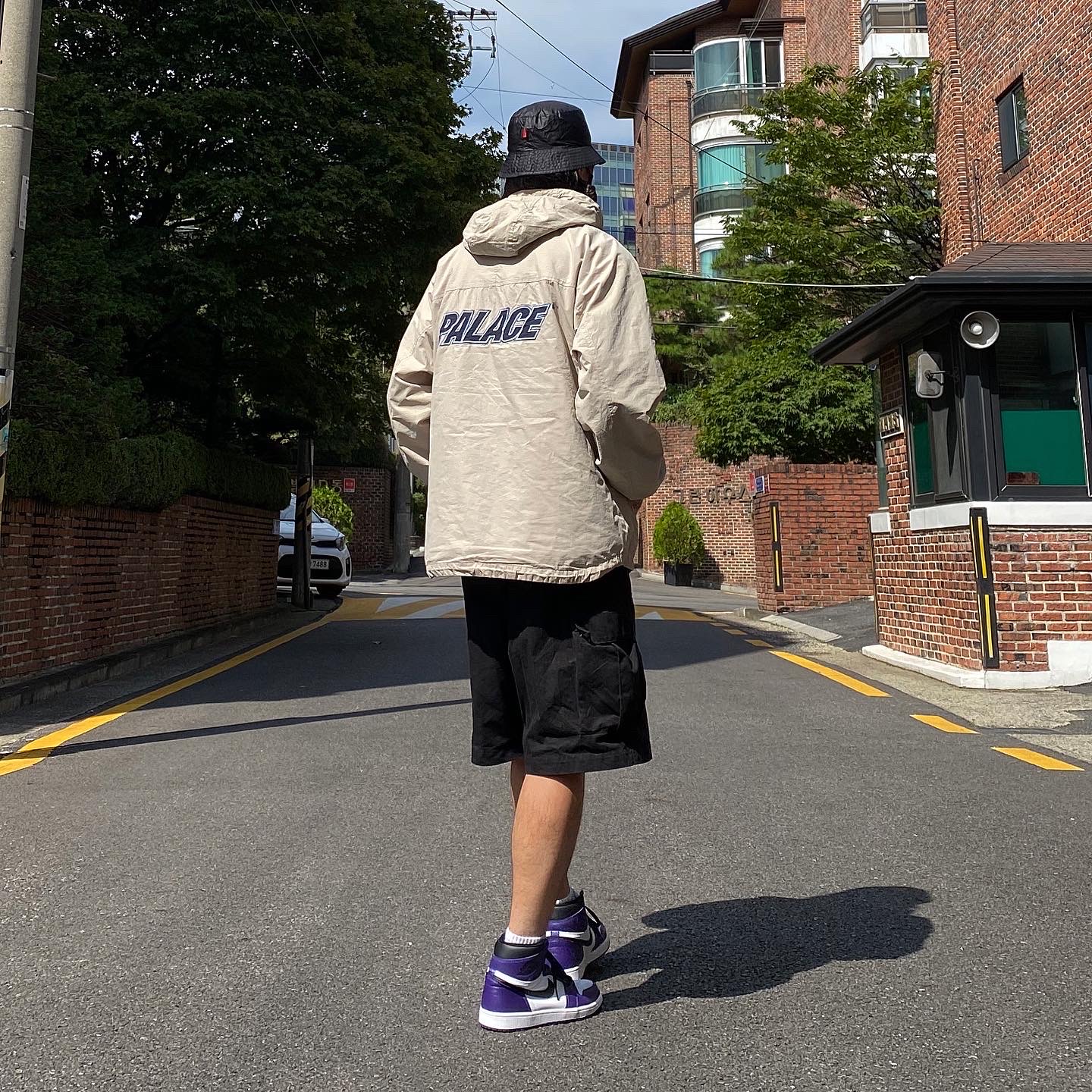 Jordan 1 Retro High OG Court Purple 2020 착용 스타일 - 1