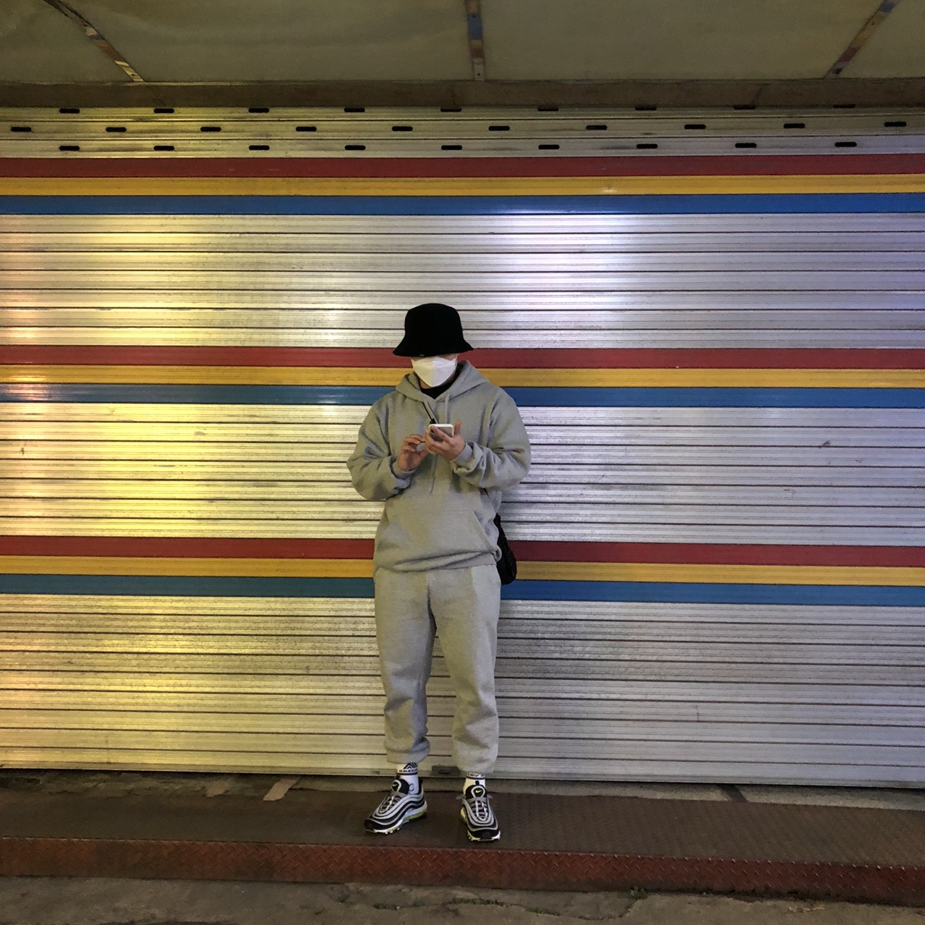 Nike Air Max 97 OG Black Volt Asia 착용 스타일