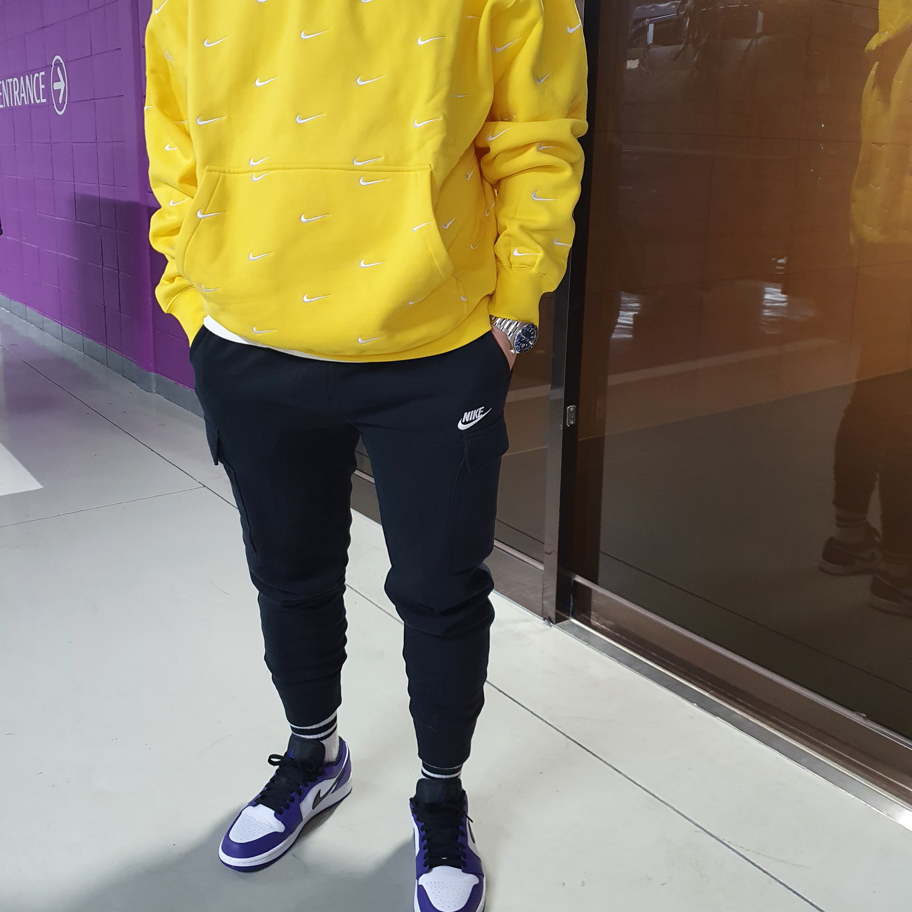 Jordan 1 Low Court Purple 2020 착용 스타일