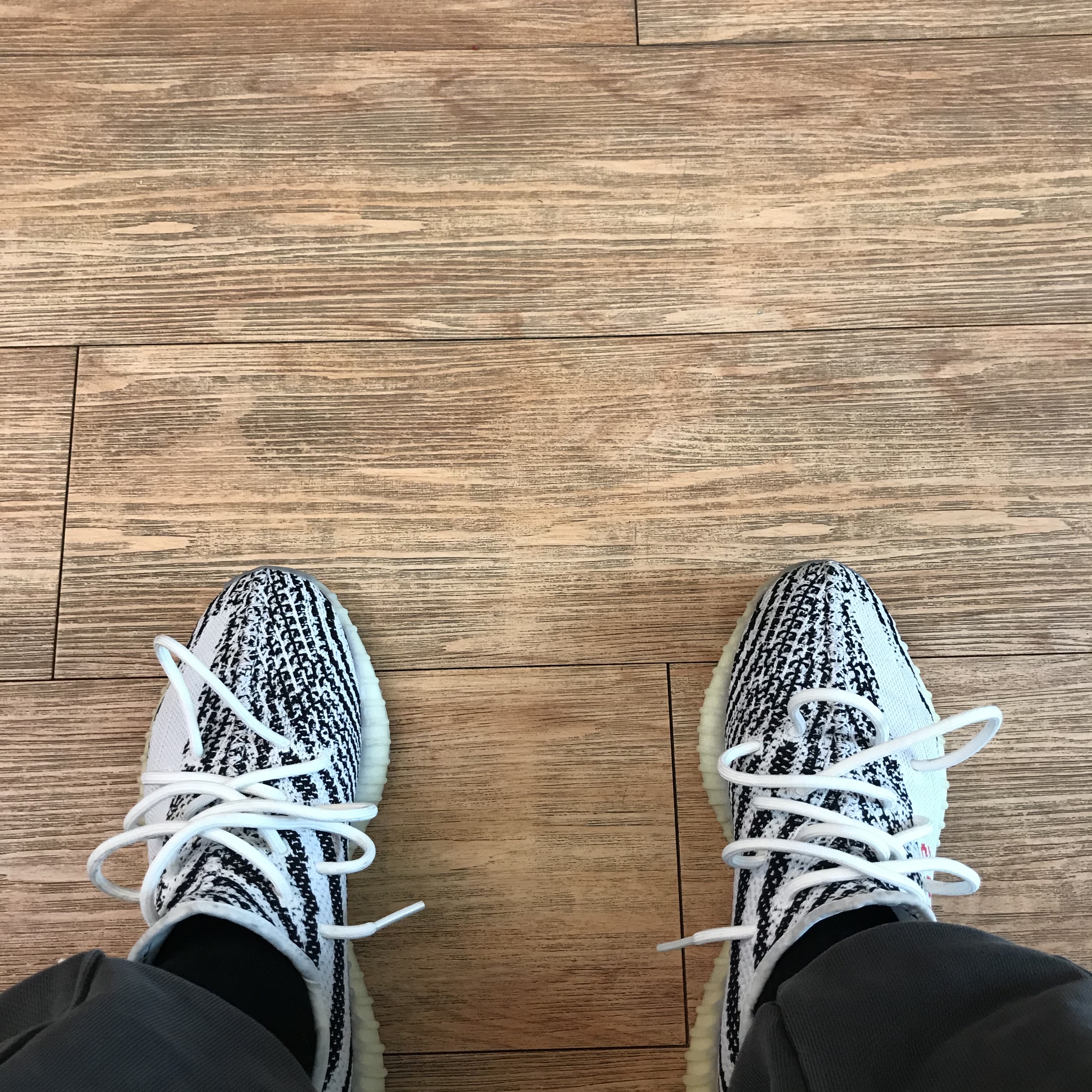 Adidas Yeezy Boost 350 V2 Zebra 2017/2019/2020 착용 스타일