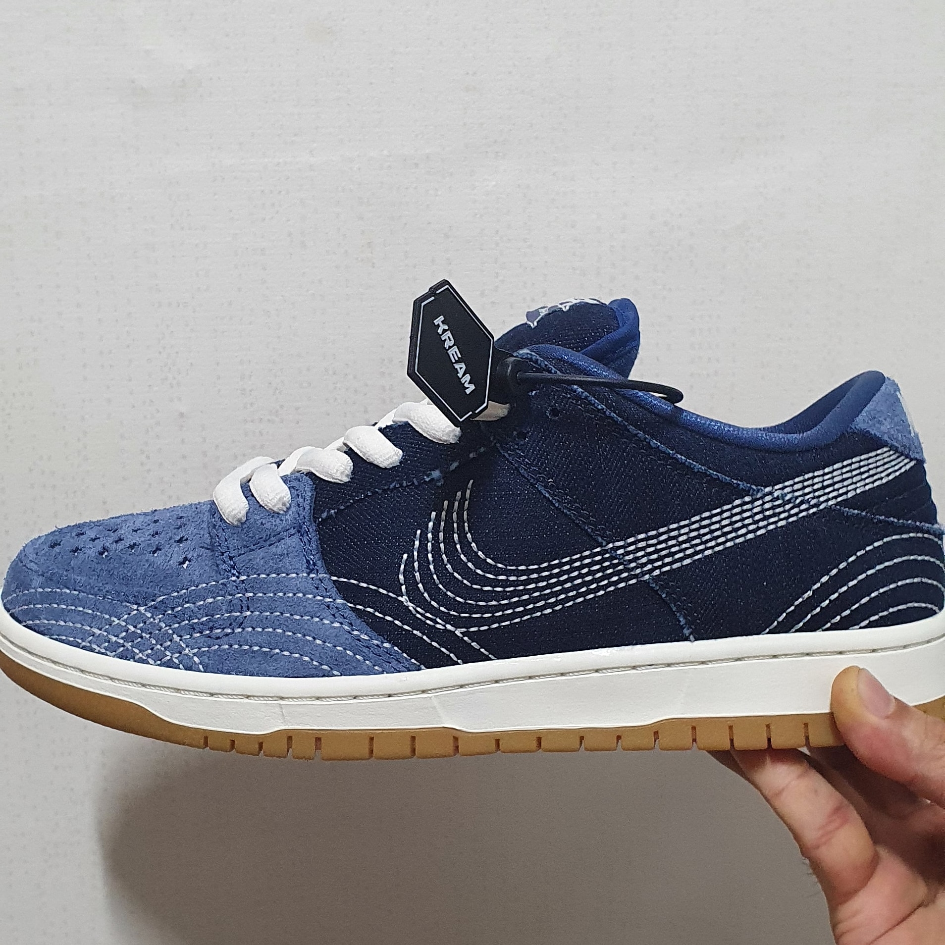 Nike SB Dunk Low Pro Mystic Navy 착용 스타일
