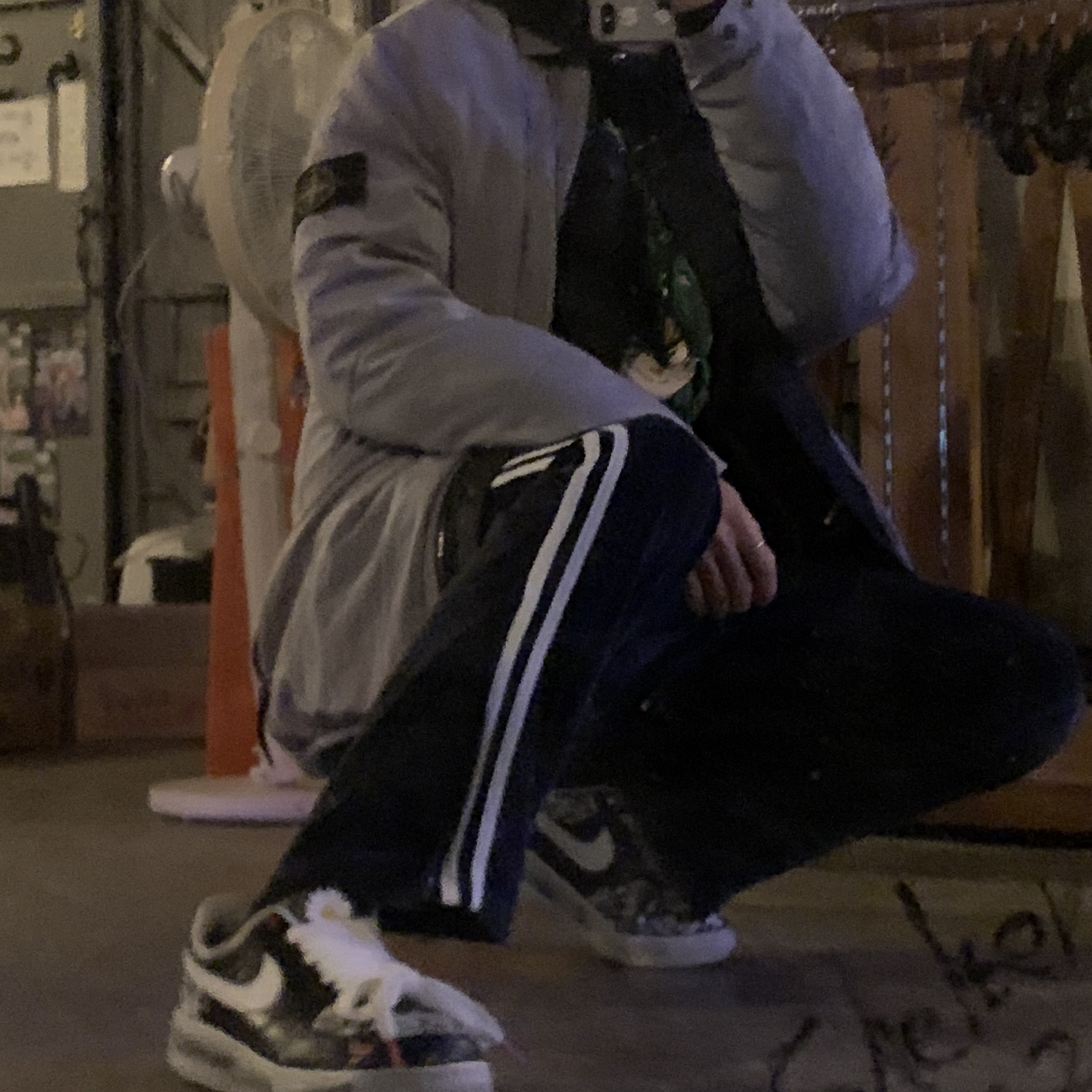 Nike x Peaceminusone Air Force 1 Low Para-Noise 착용 스타일