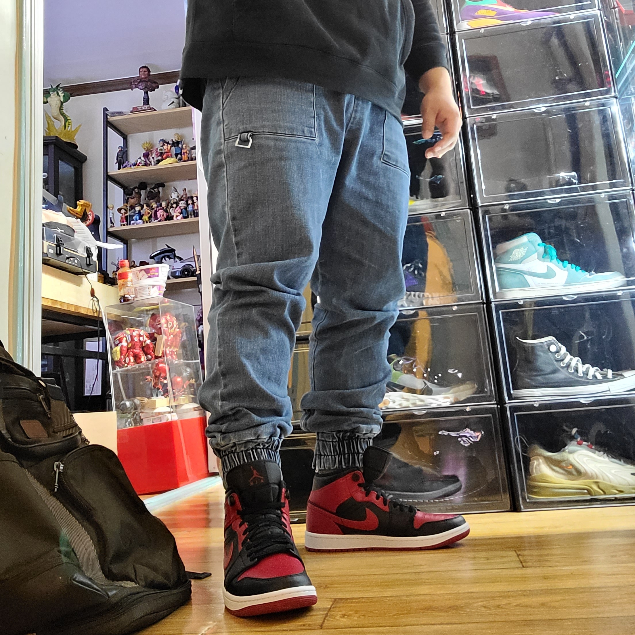 Jordan 1 Mid Bred Banned 2020 착용 스타일 - 2