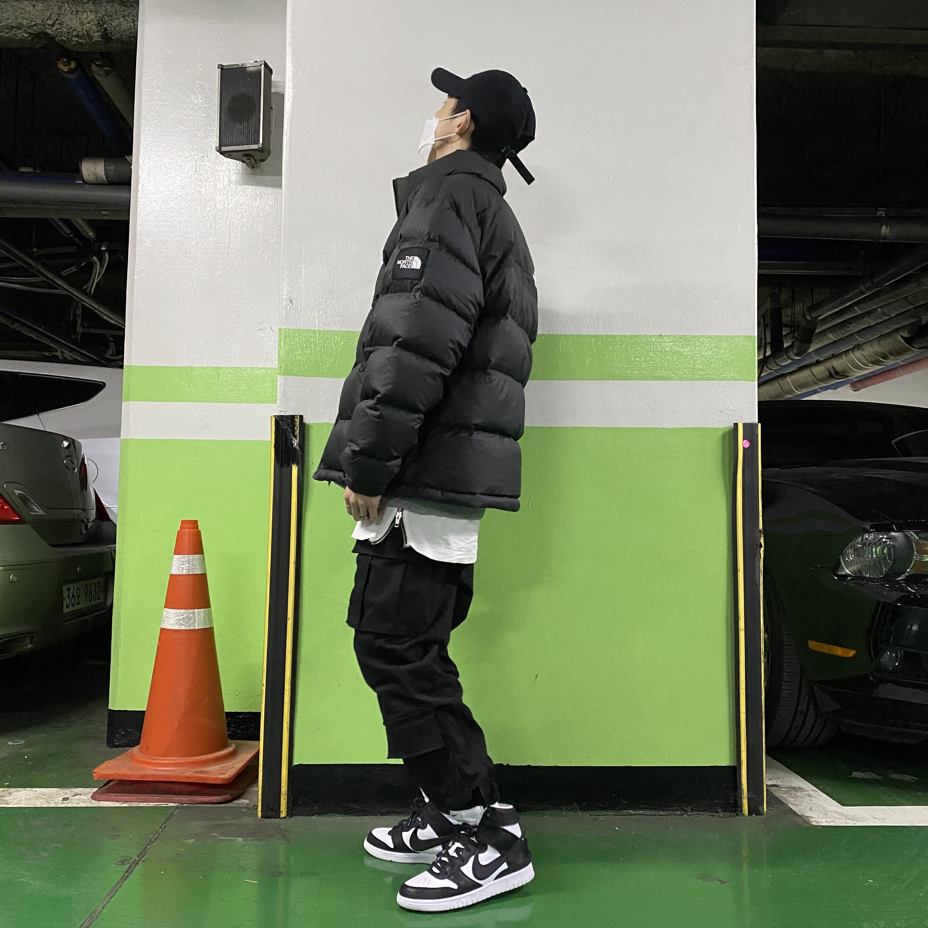 Nike x Ambush Dunk High Black 착용 스타일