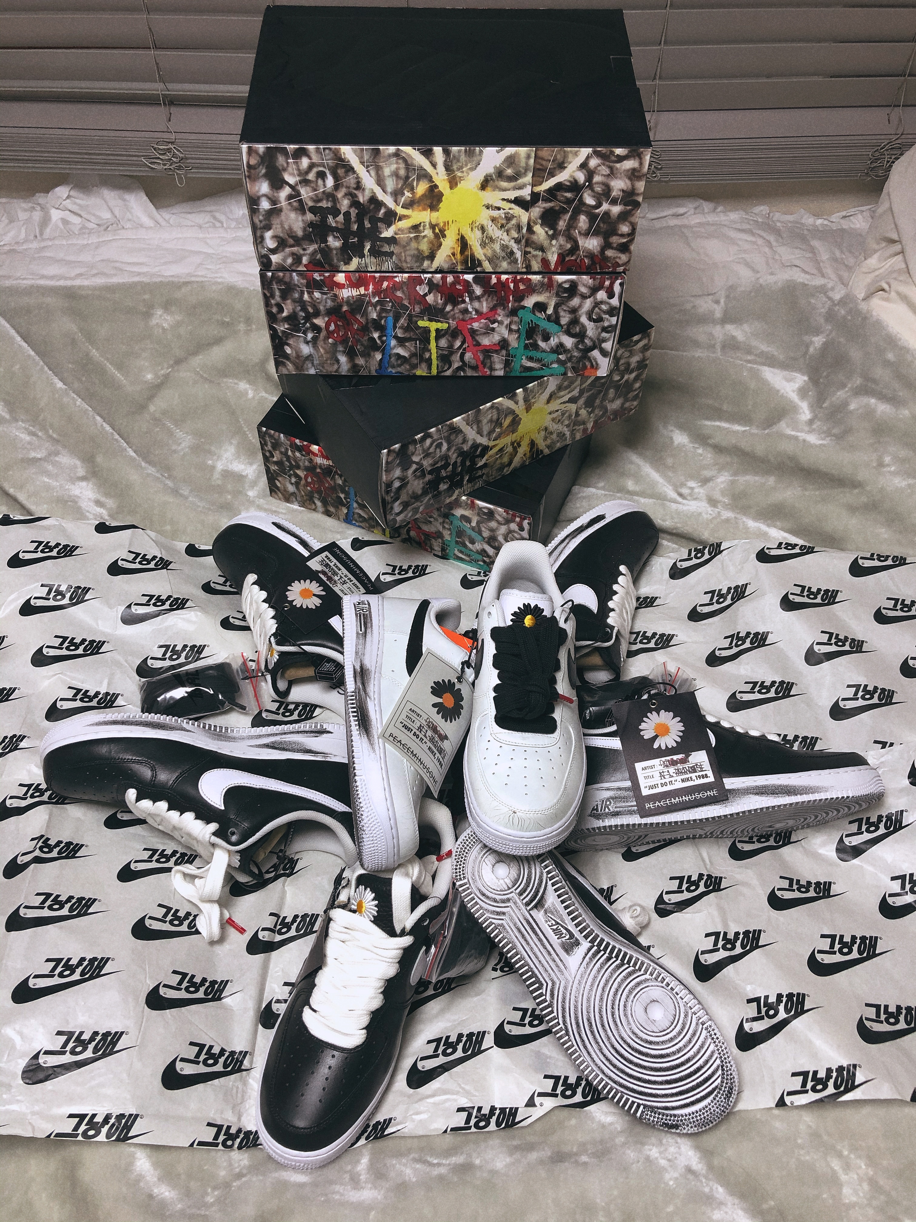 Nike x Peaceminusone Air Force 1 Low Para-Noise 2.0, Nike x Peaceminusone Air Force 1 Low Para-Noise 착용 스타일 - 1