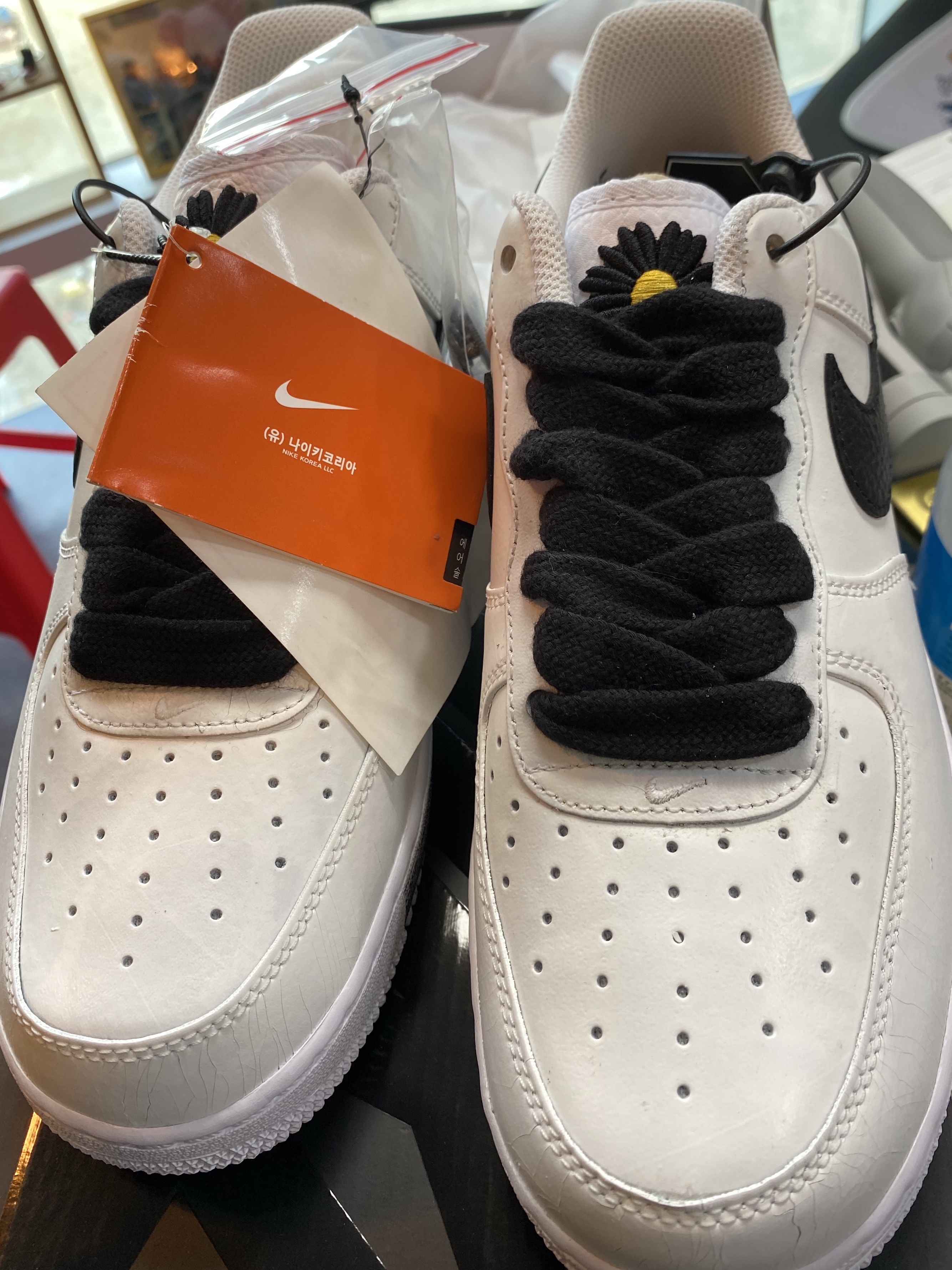 Nike x Peaceminusone Air Force 1 Low Para-Noise 2.0 착용 스타일 - 4