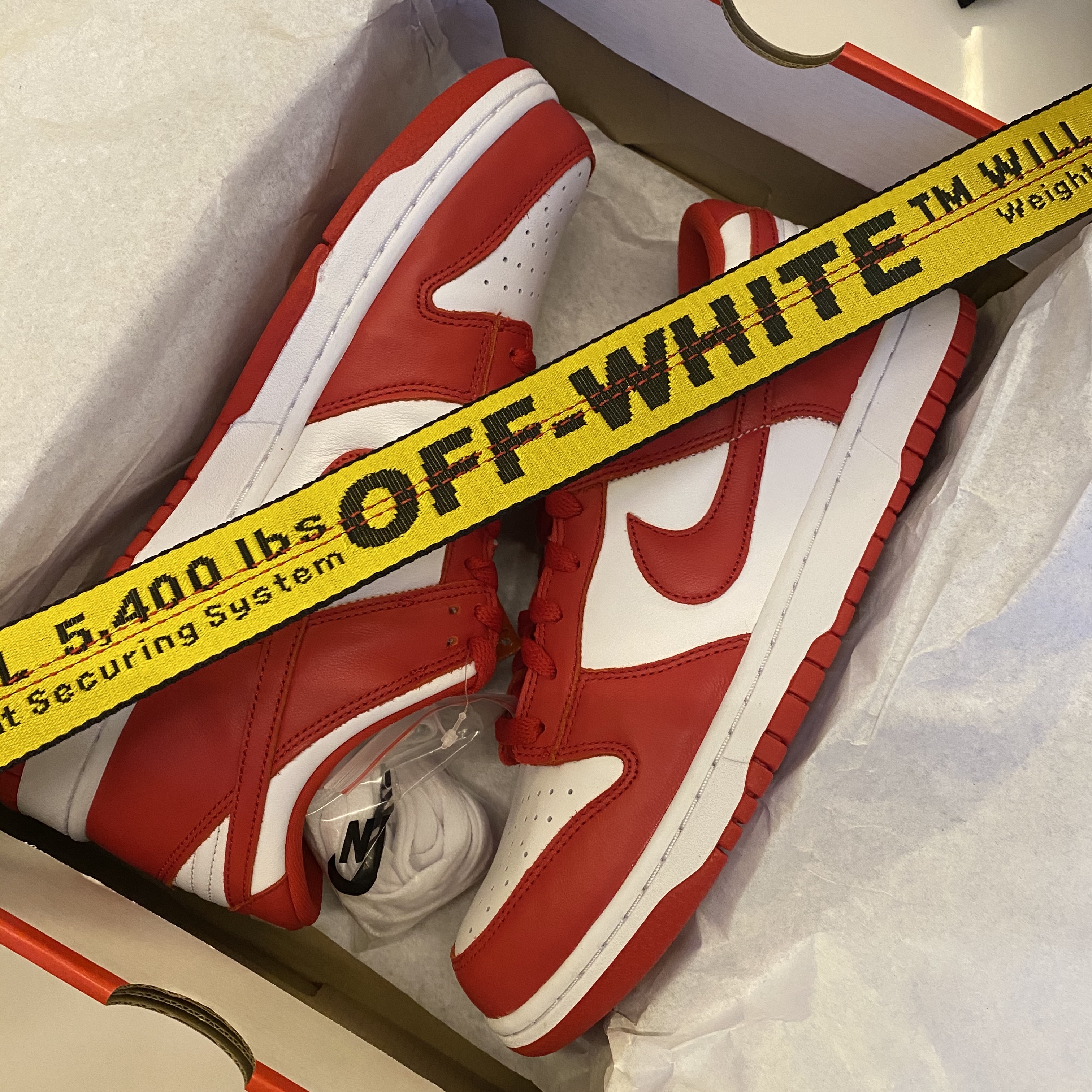 Nike Dunk Low SP University Red 2020 착용 스타일