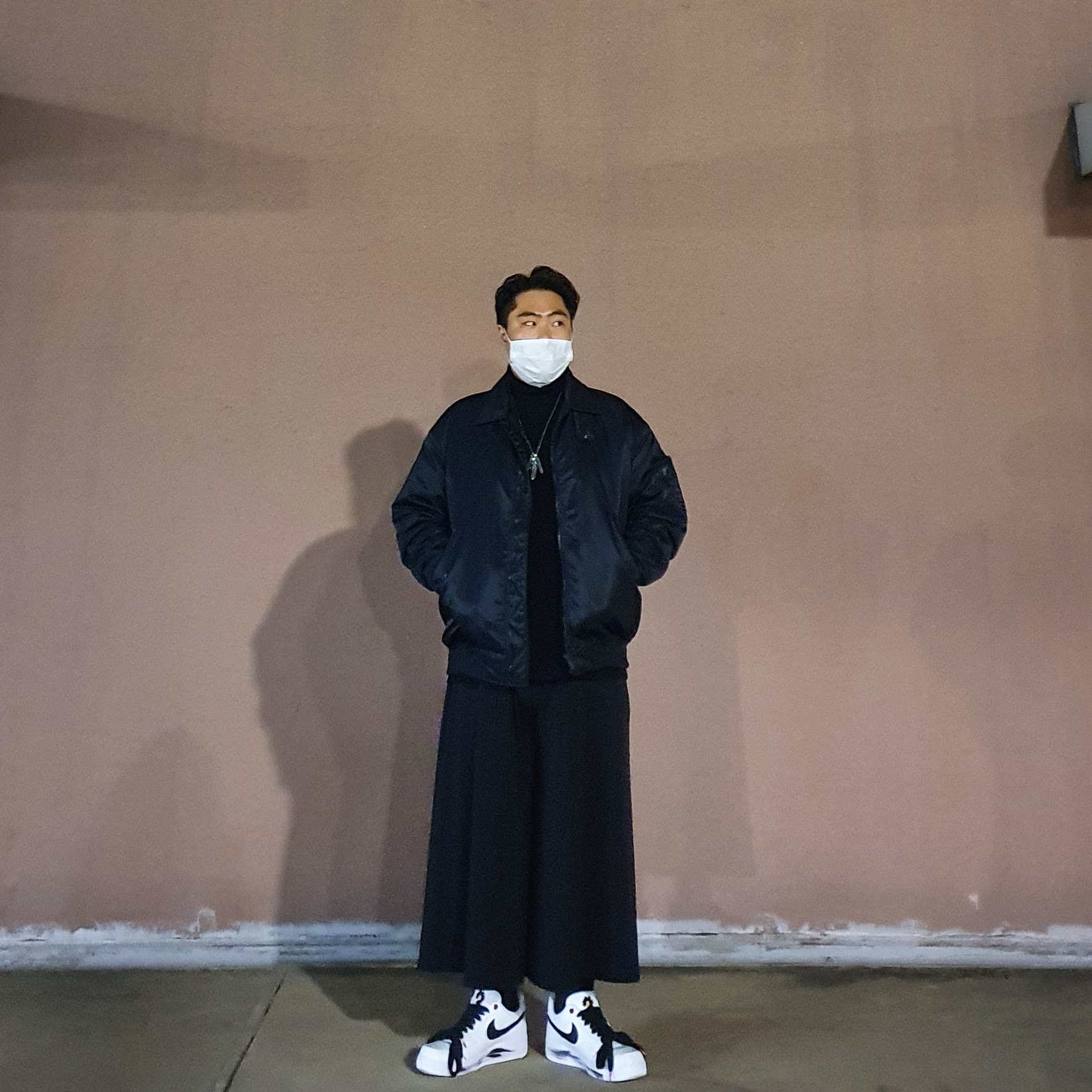 Nike x Peaceminusone Air Force 1 Low Para-Noise 2.0 착용 스타일