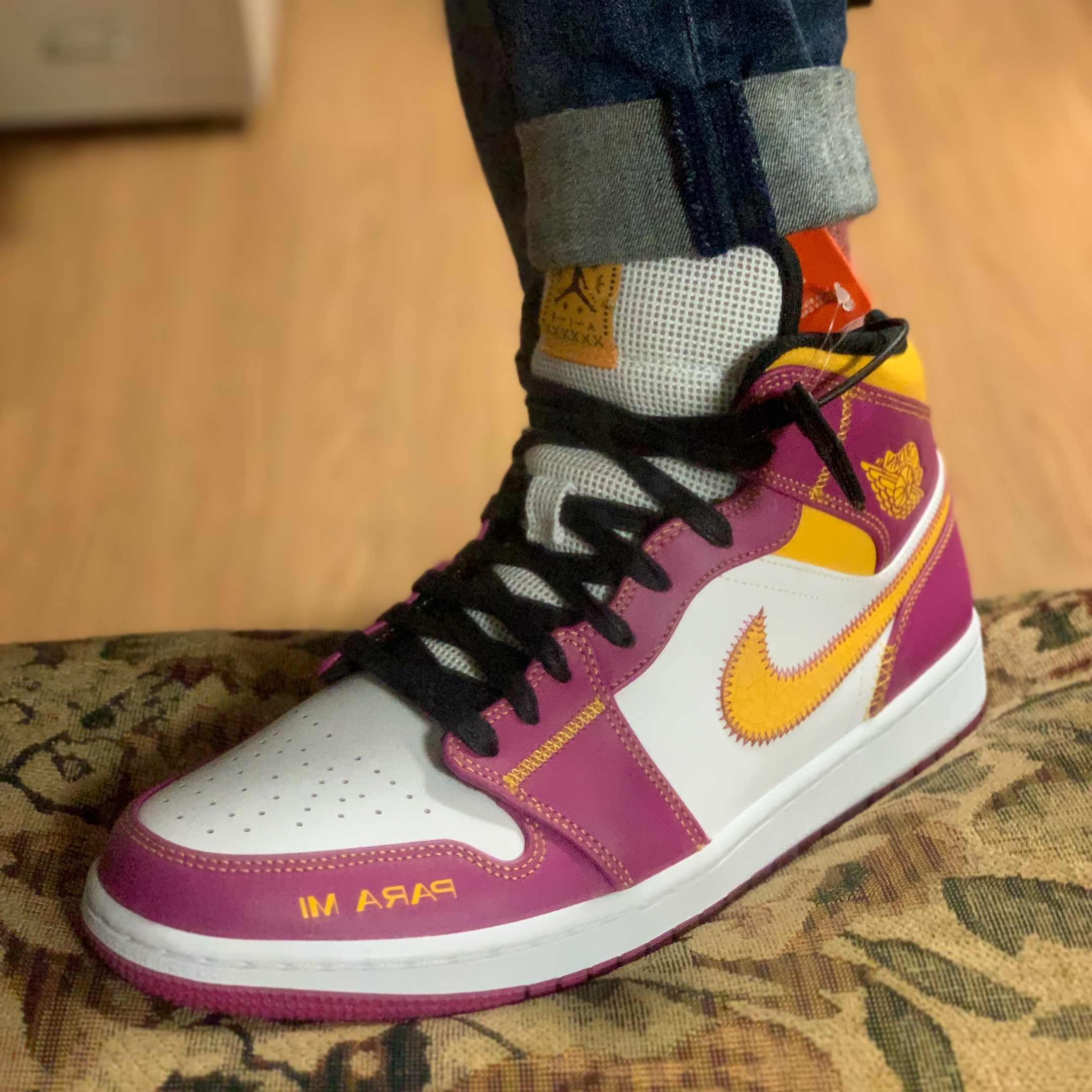 Jordan 1 Mid DOD Familia 착용 스타일