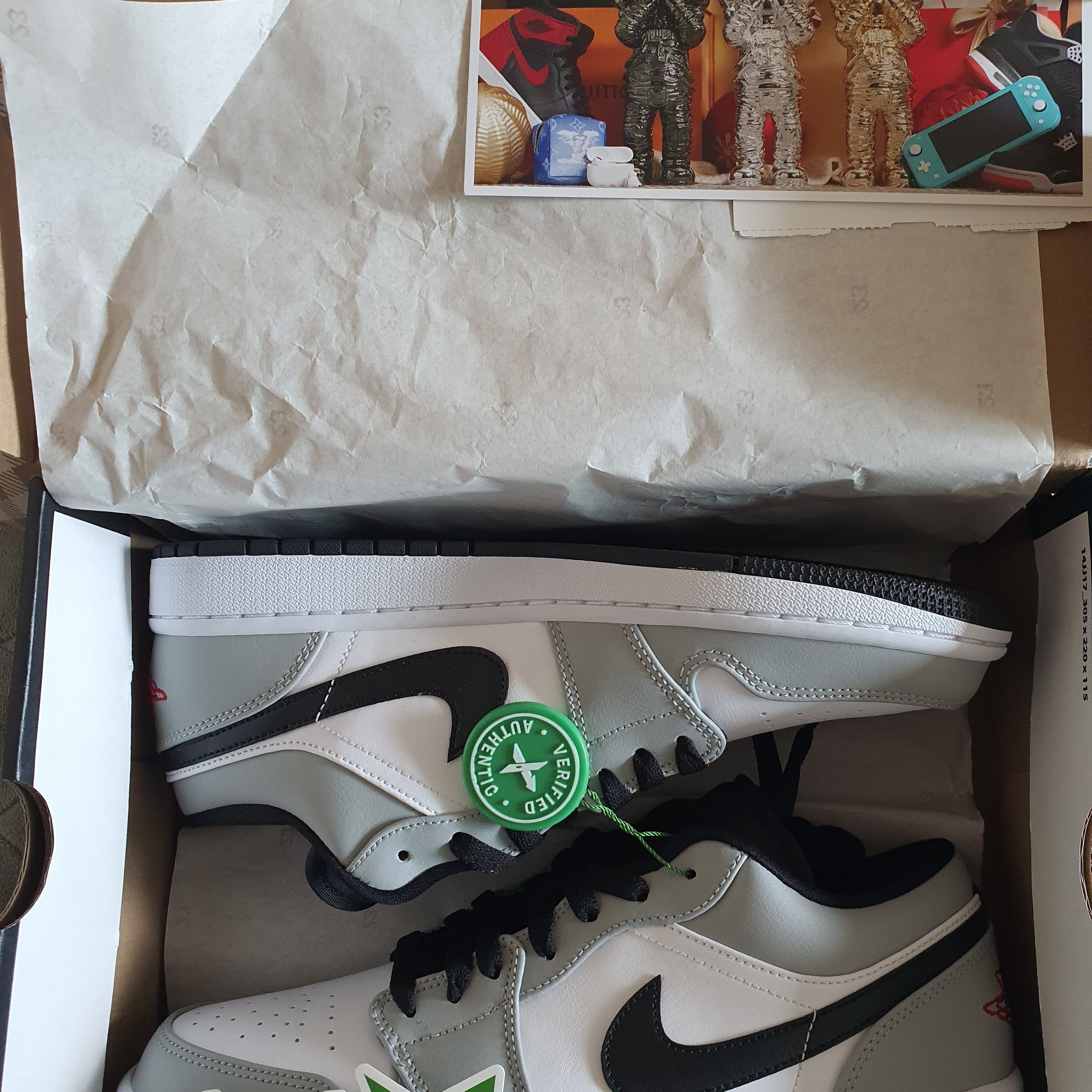 Jordan 1 Low Light Smoke Grey 착용 스타일 - 1