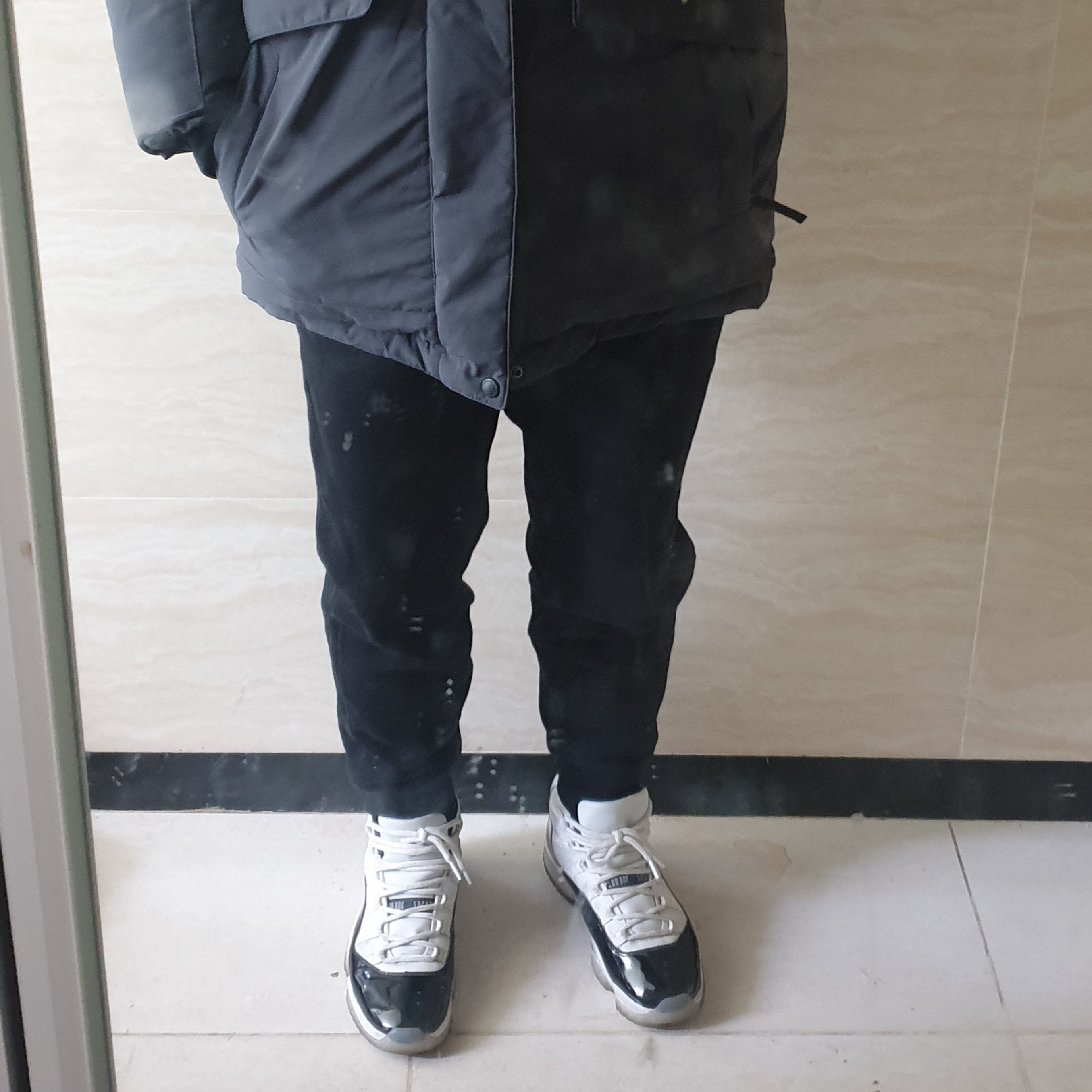 Jordan 11 Retro Concord 2018 착용 스타일