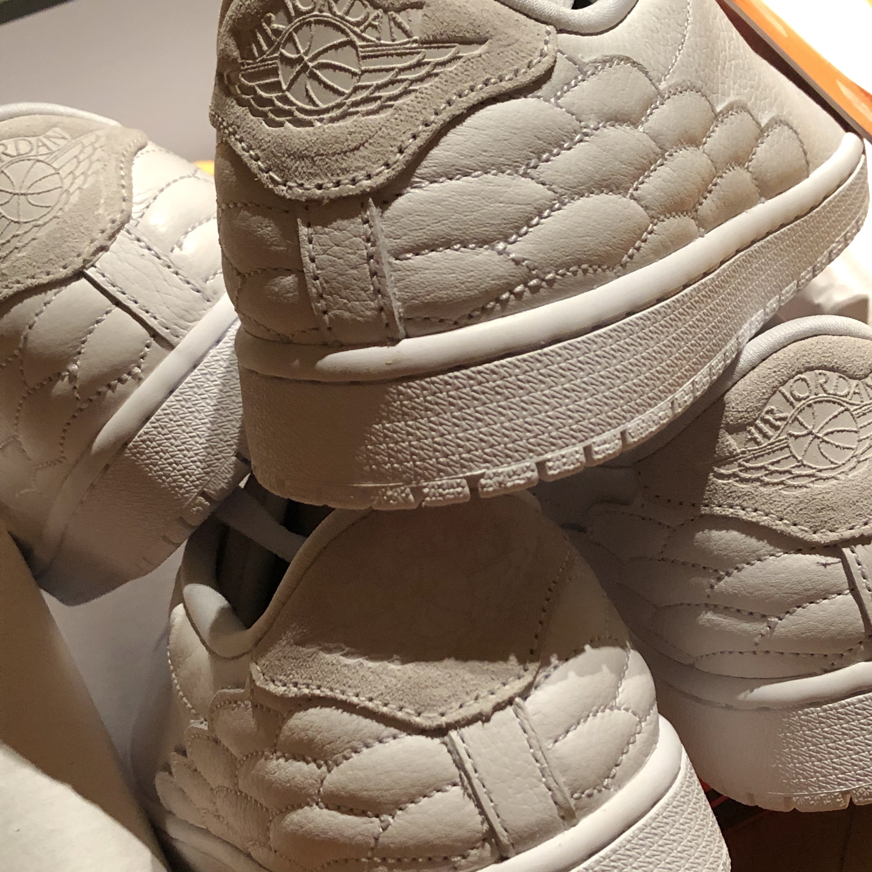 Jordan 1 Centre Court White On White 착용 스타일